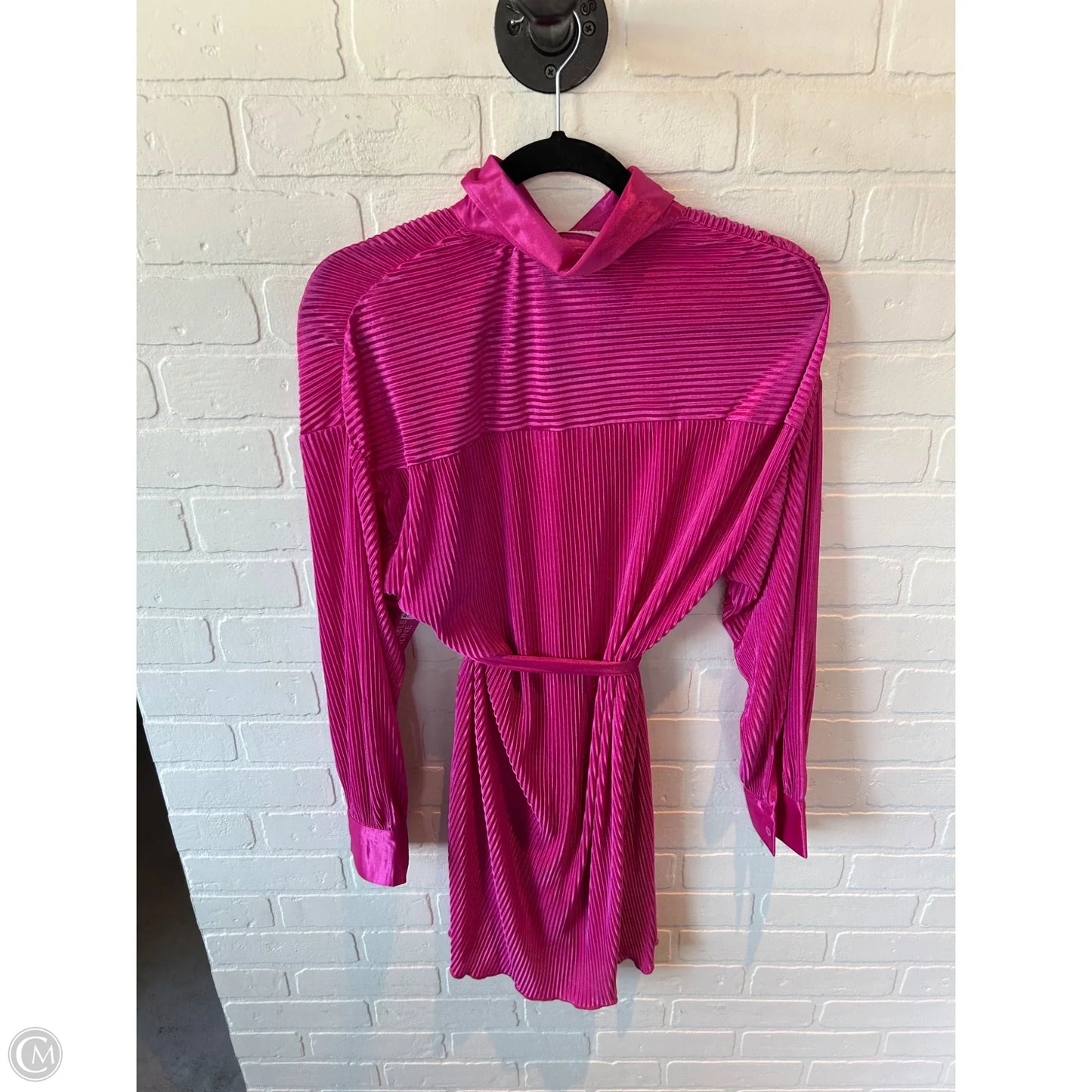 Dress Casual Short By Clothes Mentor In Pink, Size: L