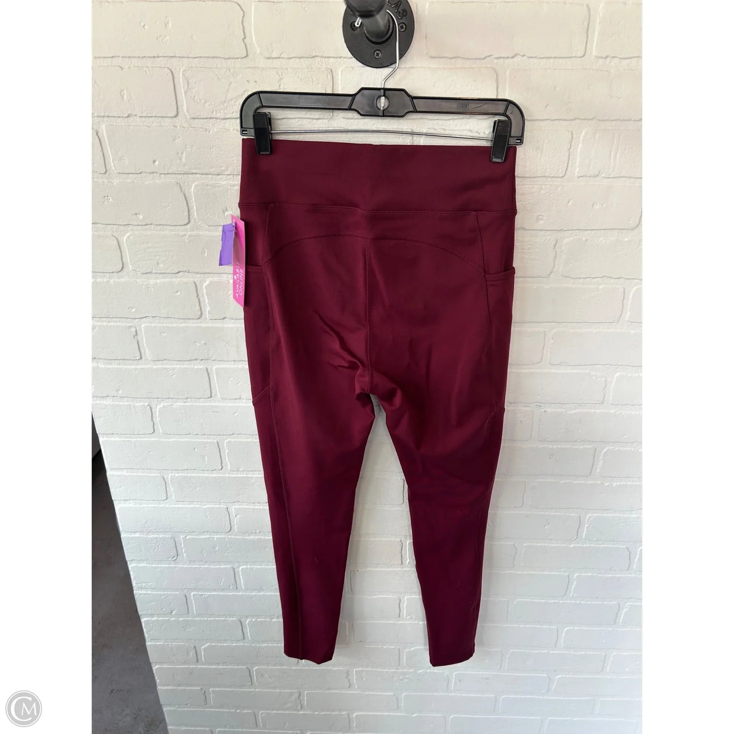 Athletic Leggings By Clothes Mentor In Red, Size: 12