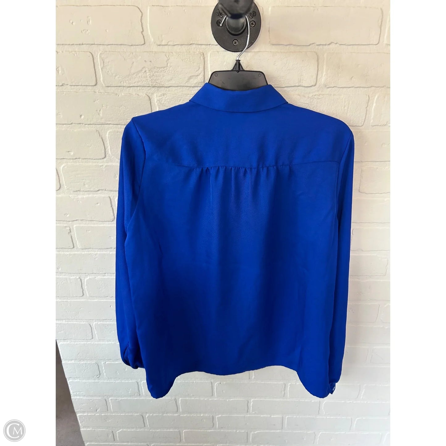 Top Long Sleeve By Express In Blue, Size: S