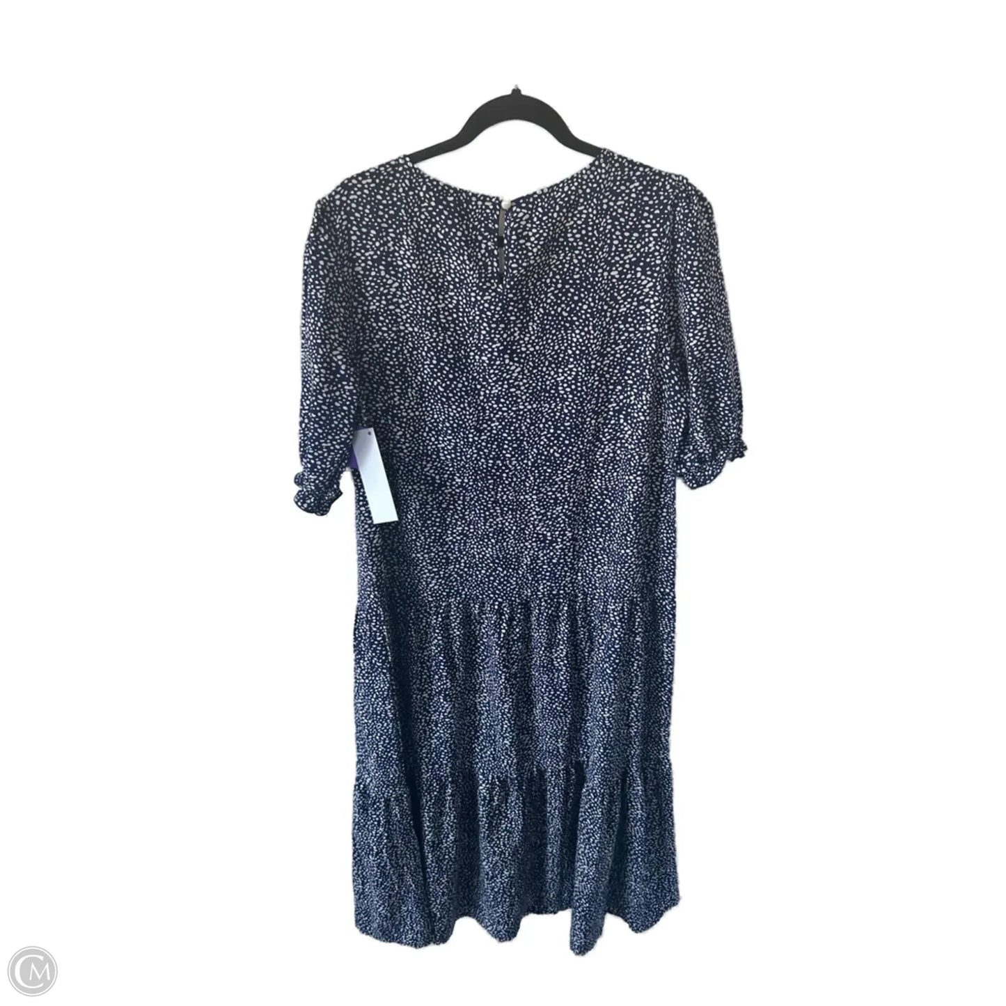 Dress Casual Maxi By Clothes Mentor In Blue & White, Size: Xl