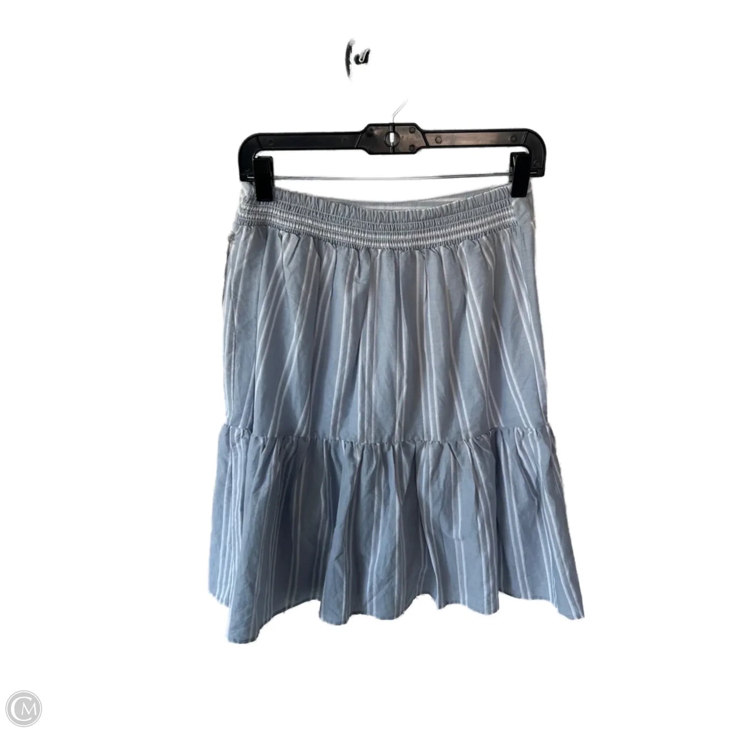 Skirt Midi By A New Day In Blue & White, Size: 8