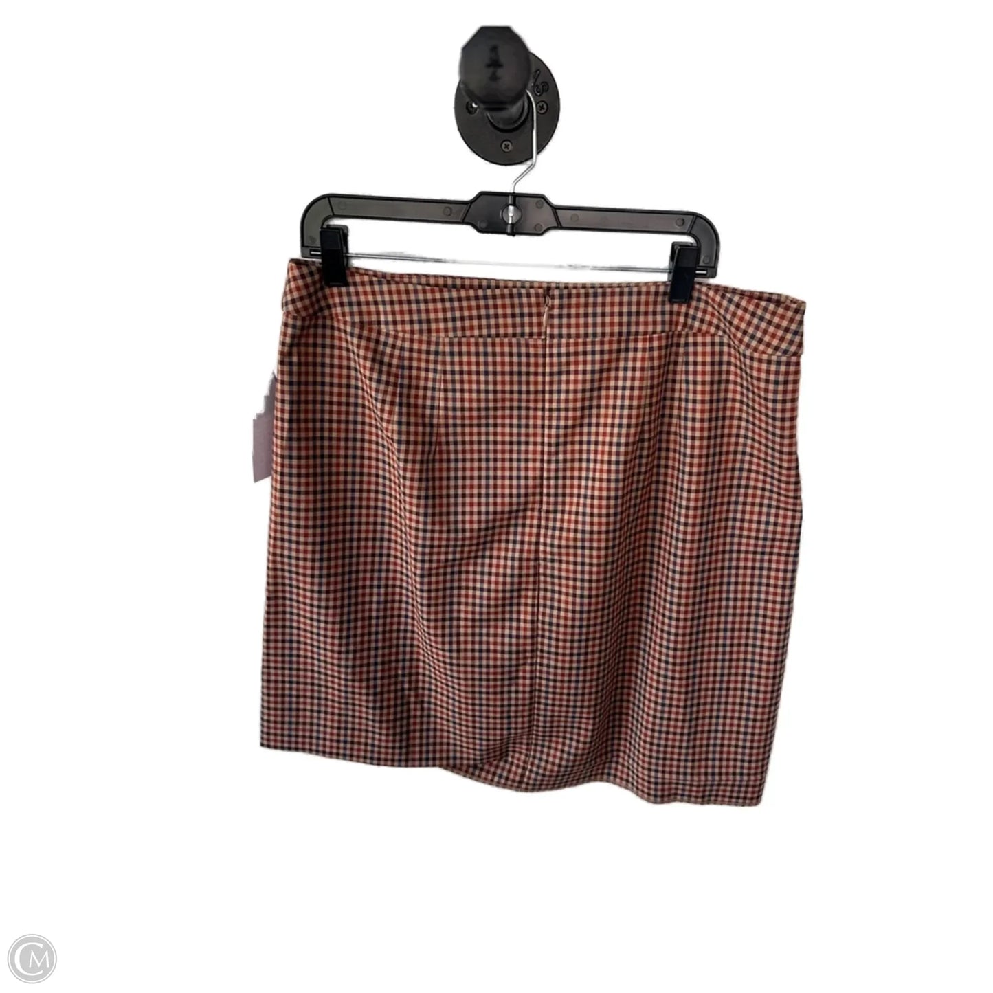 Skirt Mini & Short By Loft In Brown & Red, Size: 12