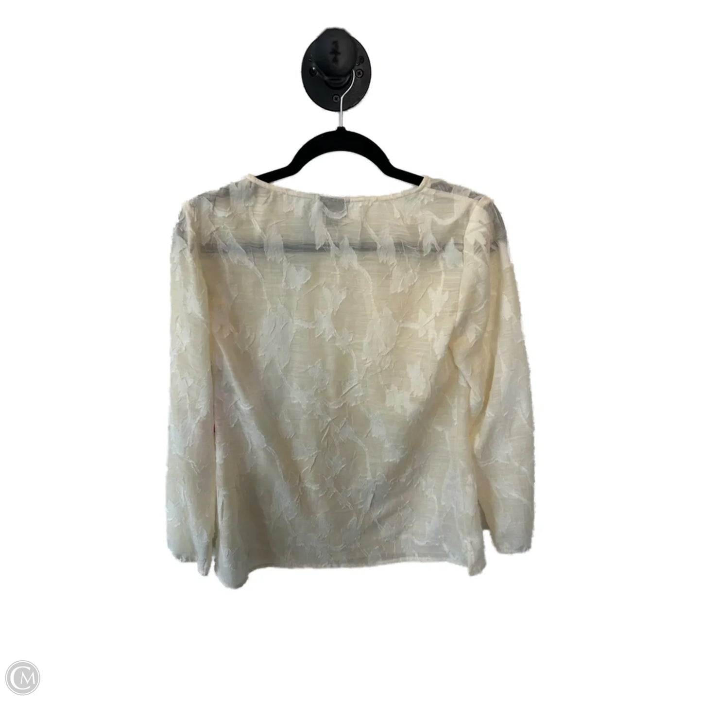 Top Long Sleeve By J. Jill In Yellow, Size: Xs