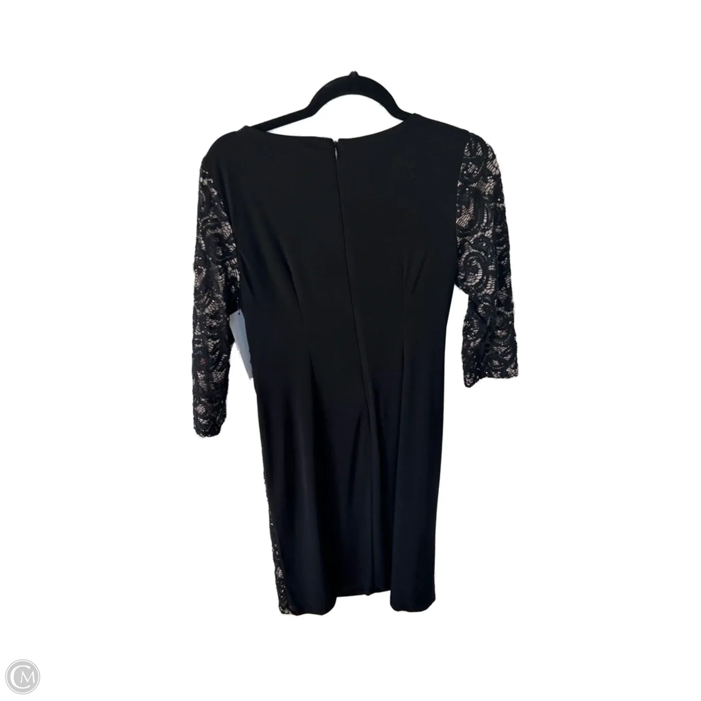 Dress Party Short By R And M Richards In Black, Size: S