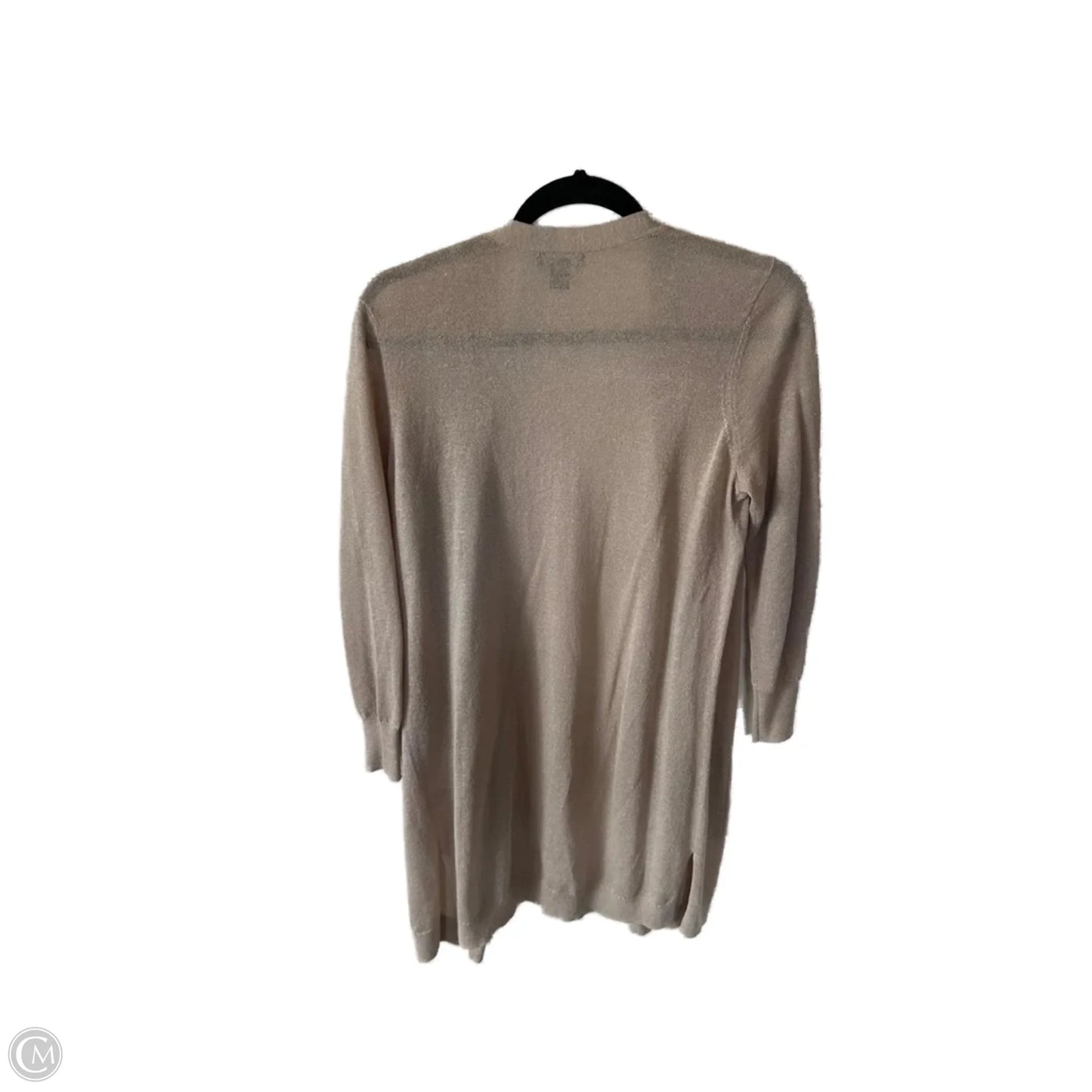 Sweater Cardigan By Halogen In Tan, Size: Sp