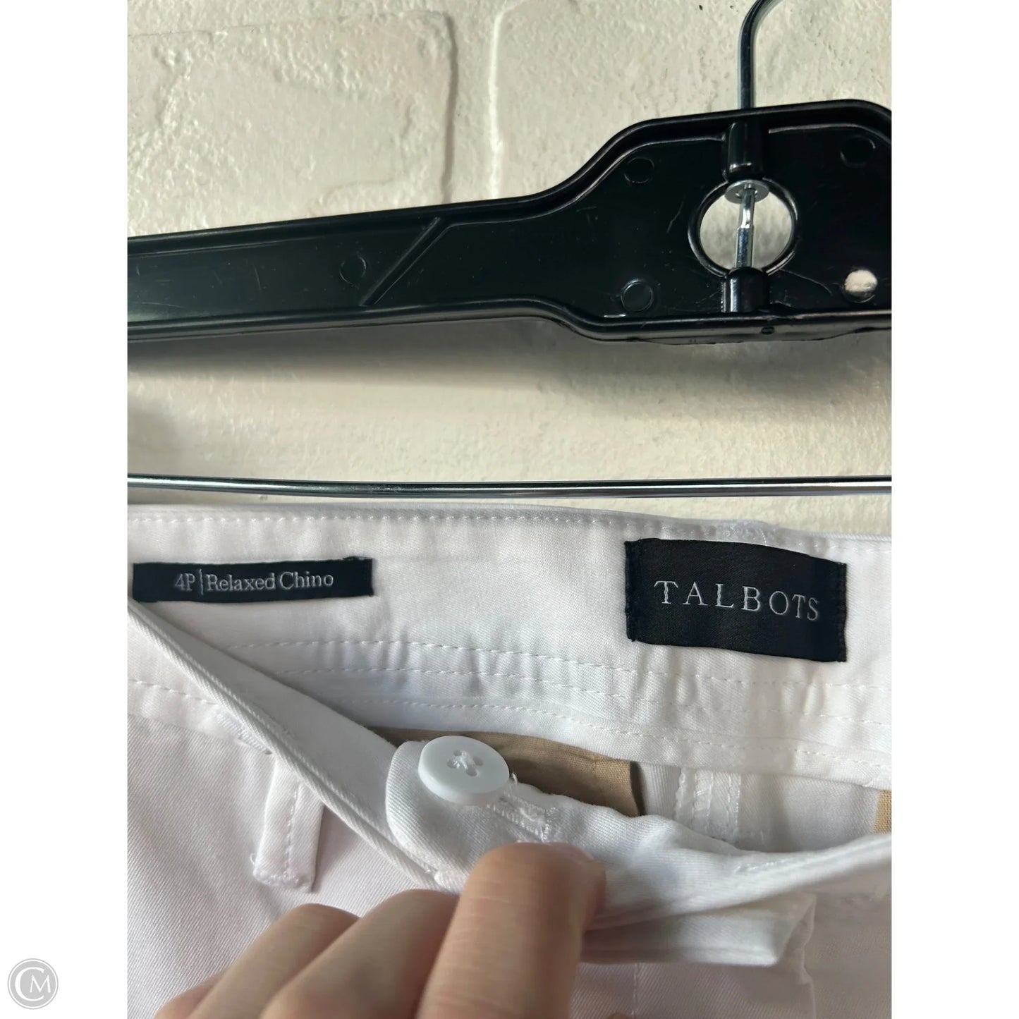 Pants Chinos & Khakis By Talbots In White, Size: 4p