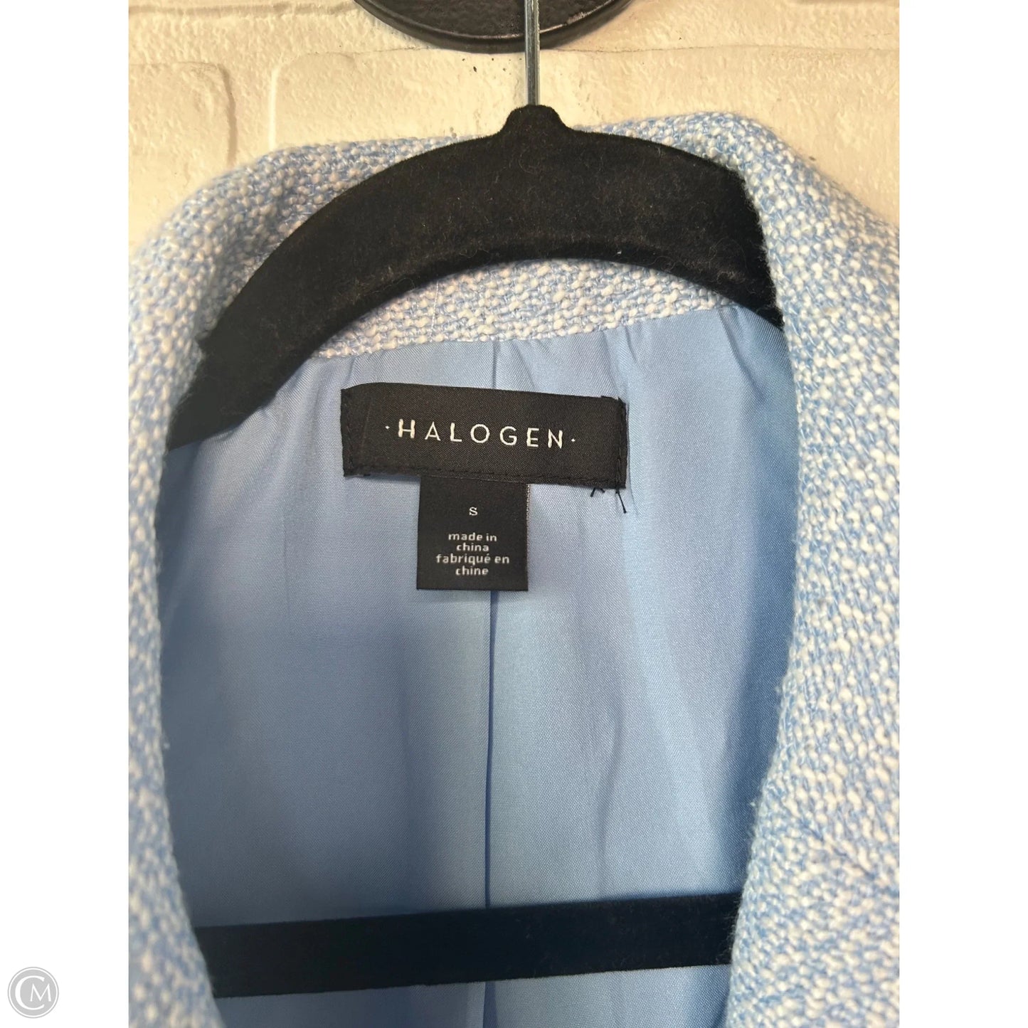 Blazer By Halogen In Blue & White, Size: S