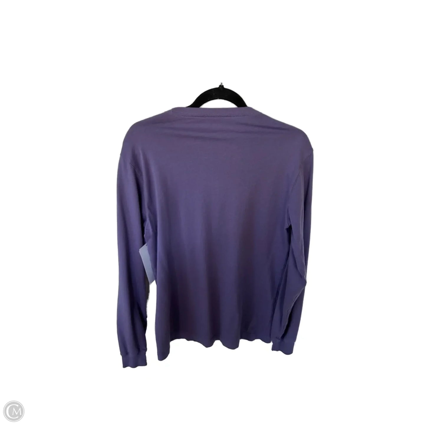 Top Long Sleeve Basic By Lands End In Purple, Size: S