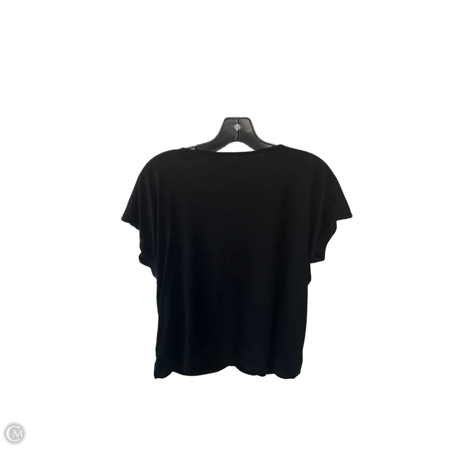 Top Short Sleeve Basic By Marc New York In Black, Size: Xl