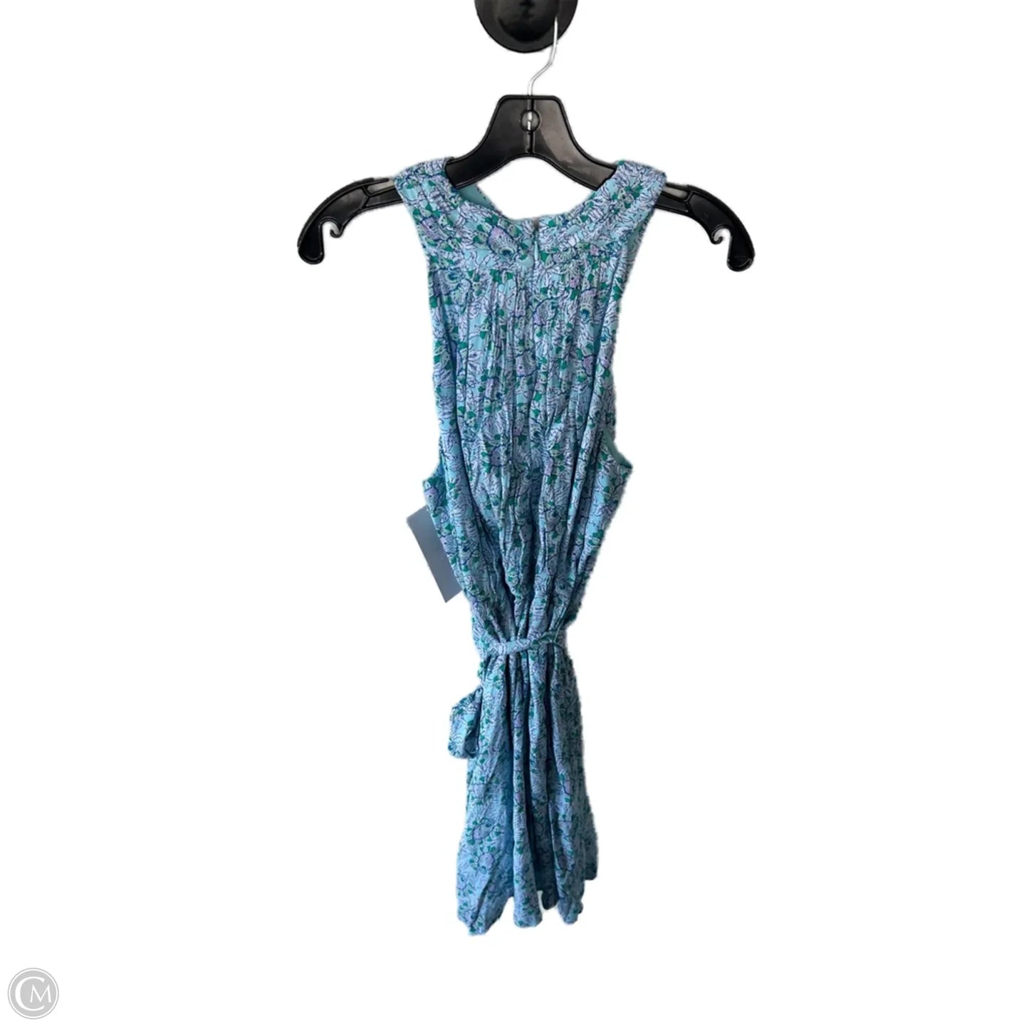 Dress Casual Short By Loft In Blue & Green, Size: S