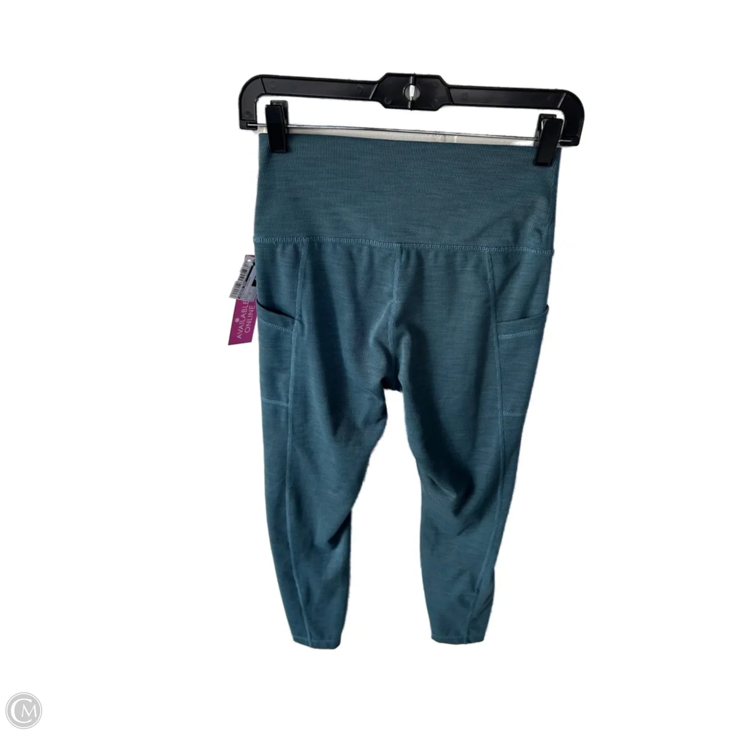 Athletic Leggings By Members Mark In Blue, Size: 12