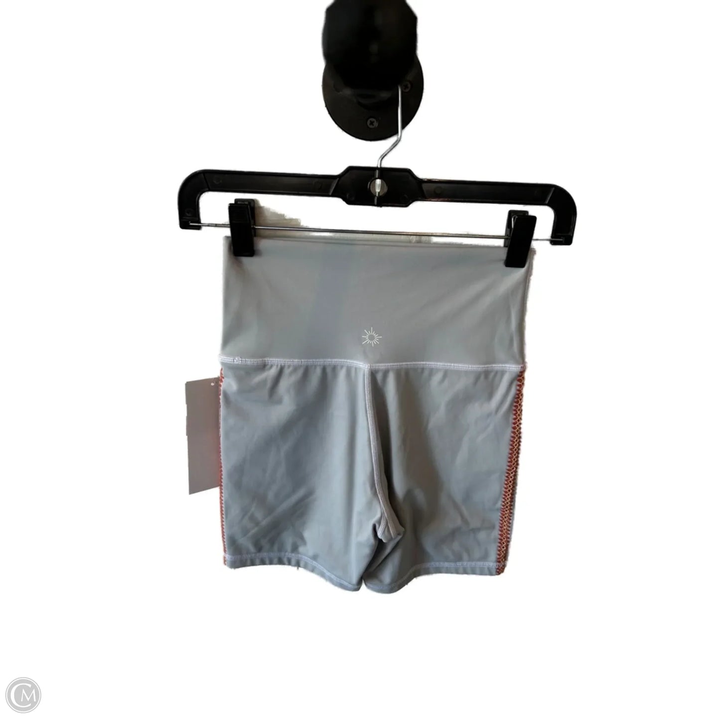 Athletic Shorts By Aerie In Grey & Orange, Size: 4