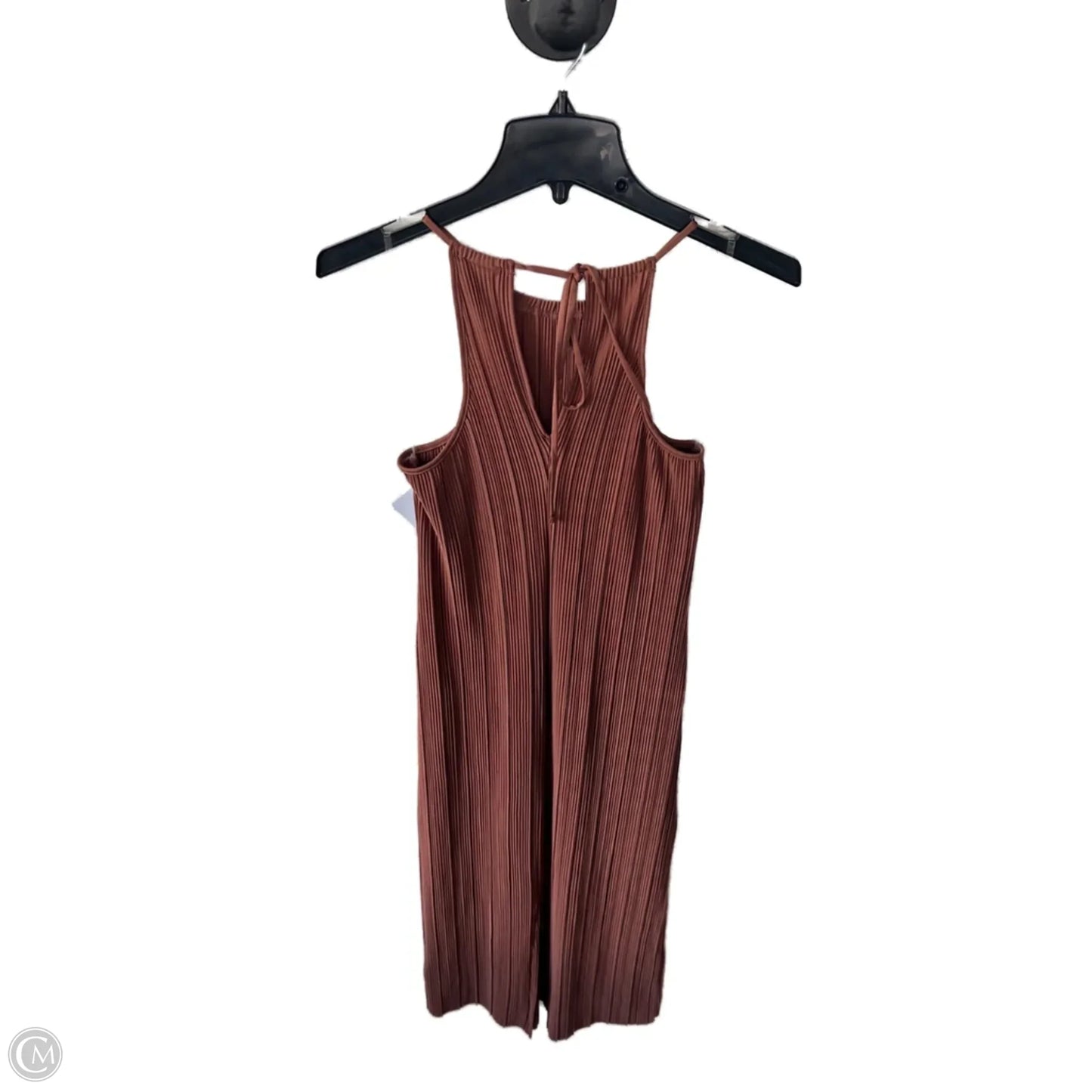 Dress Casual Midi By A New Day In Tan, Size: S