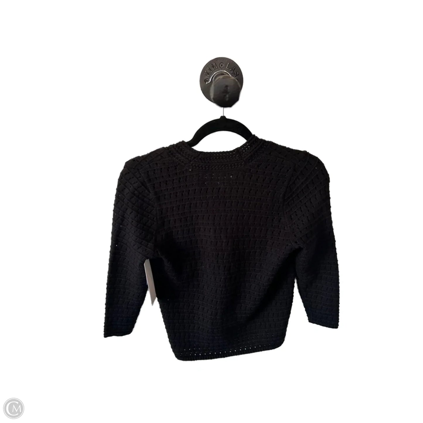 Sweater Cardigan By Loft In Black, Size: Sp