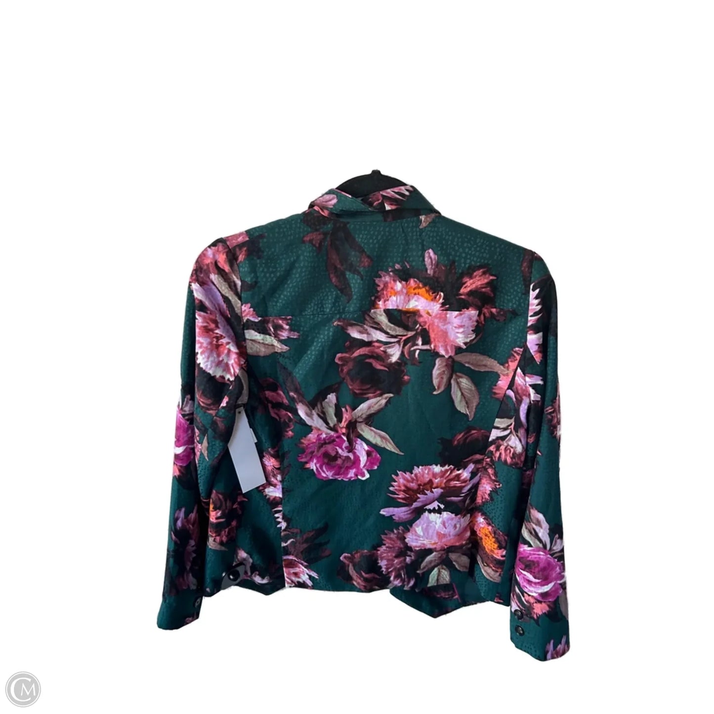 Blazer By Cma In Green & Pink, Size: Xs