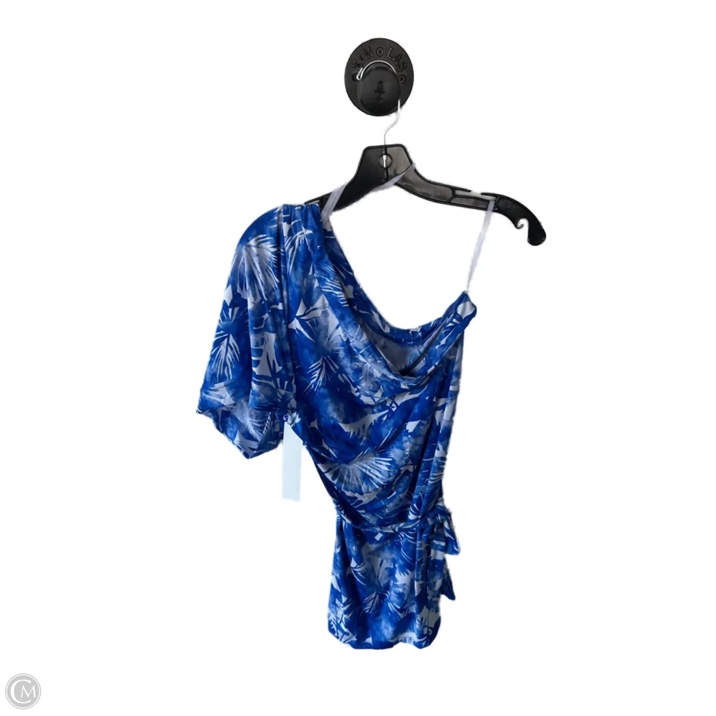 Dress Casual Short By Trina By Trina Turk In Blue & White, Size: S