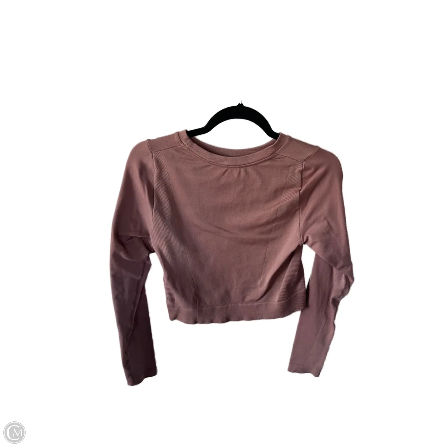 Athletic Top Long Sleeve Crewneck By All In Motion In Pink, Size: M