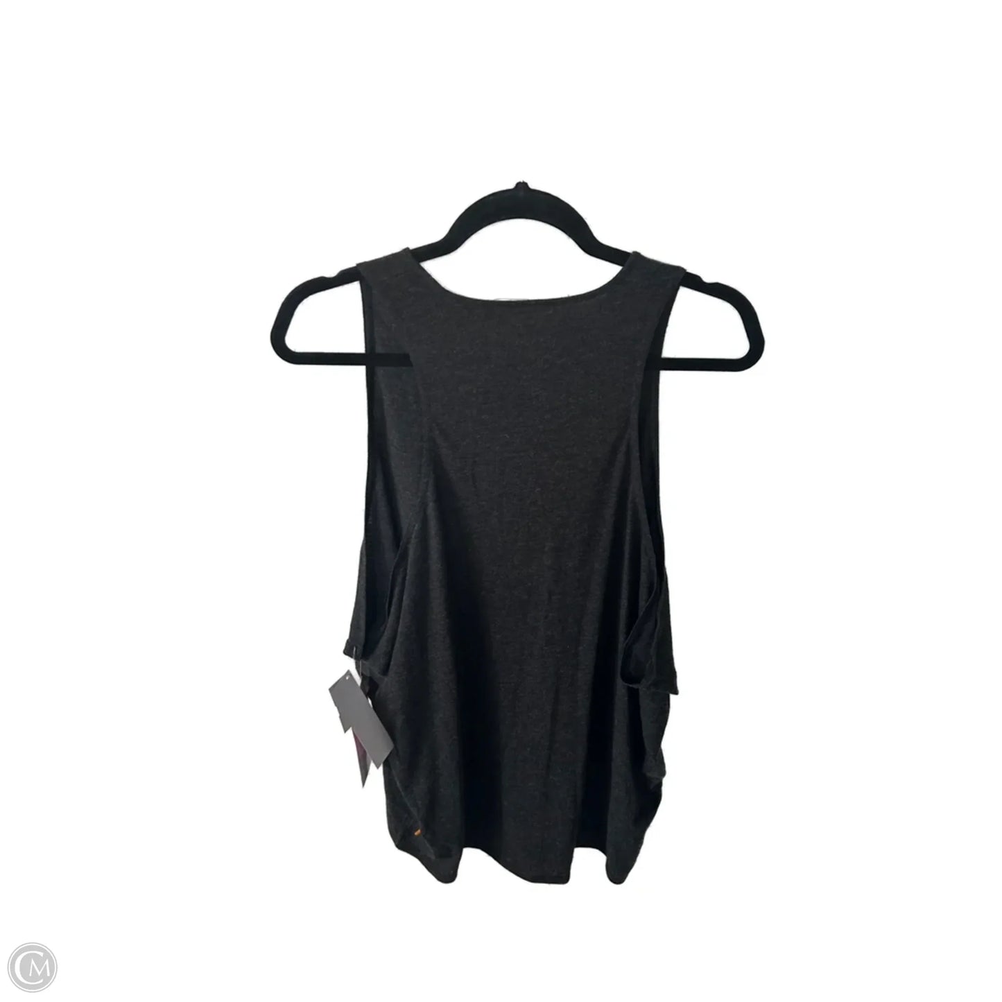 Athletic Tank Top By Lucy In Grey, Size: L