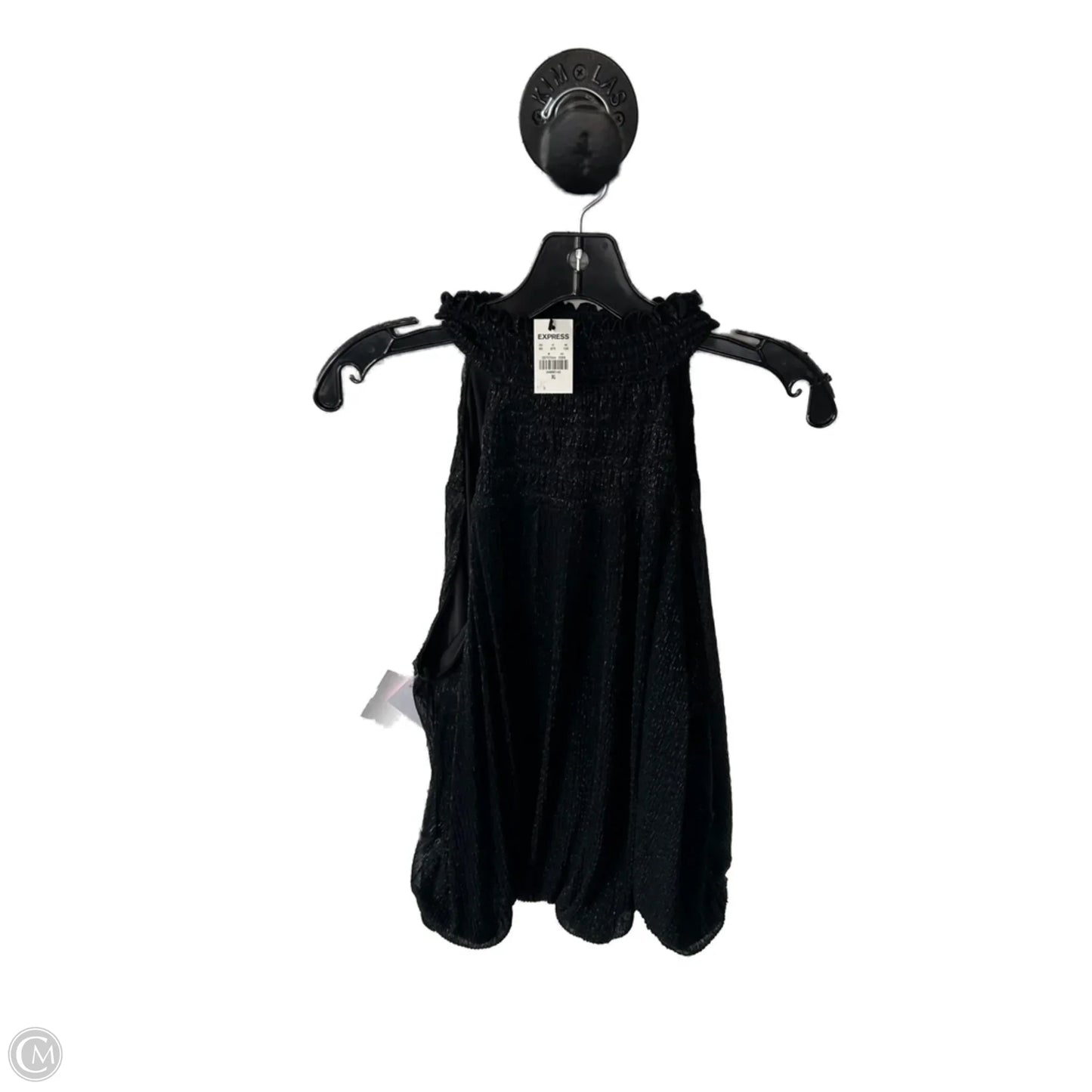 Top Sleeveless By Express In Black, Size: Xl