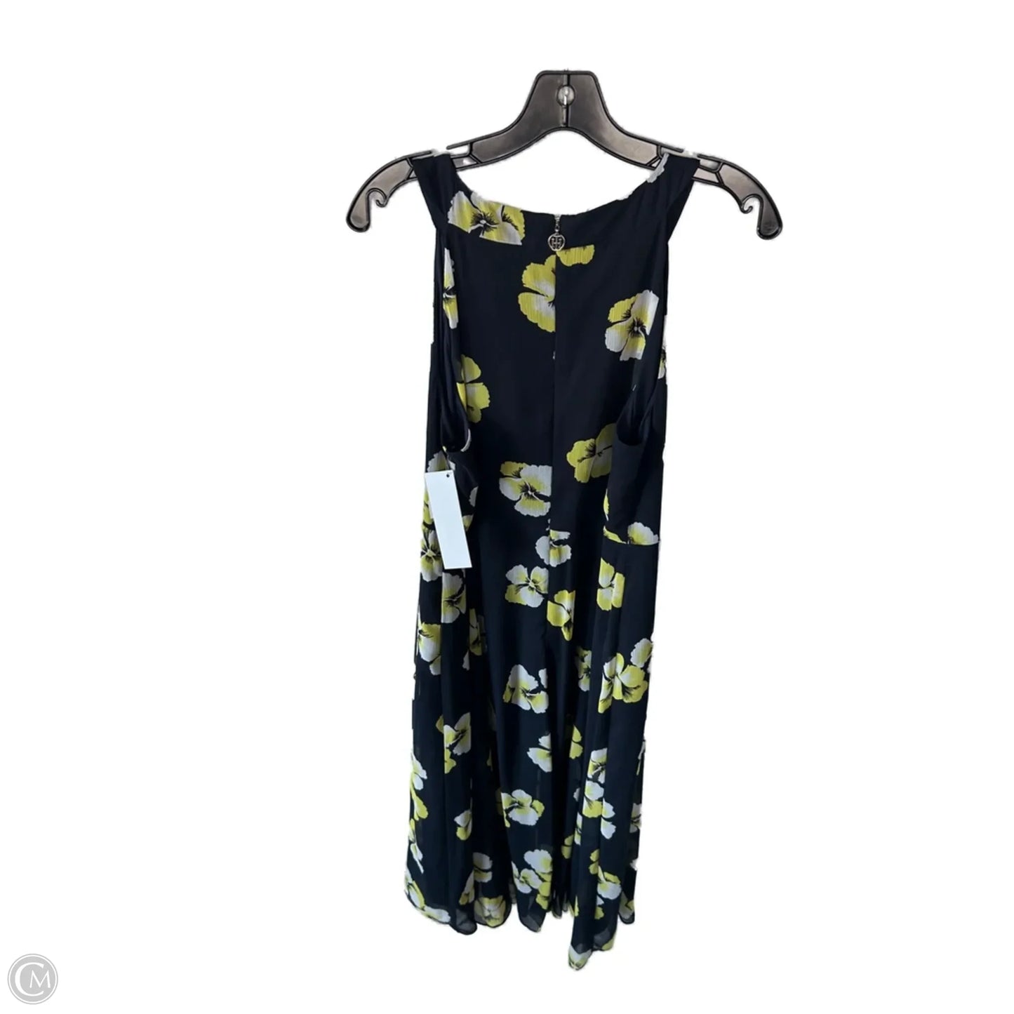Dress Party Long By Tommy Hilfiger In Blue & Yellow, Size: Xl