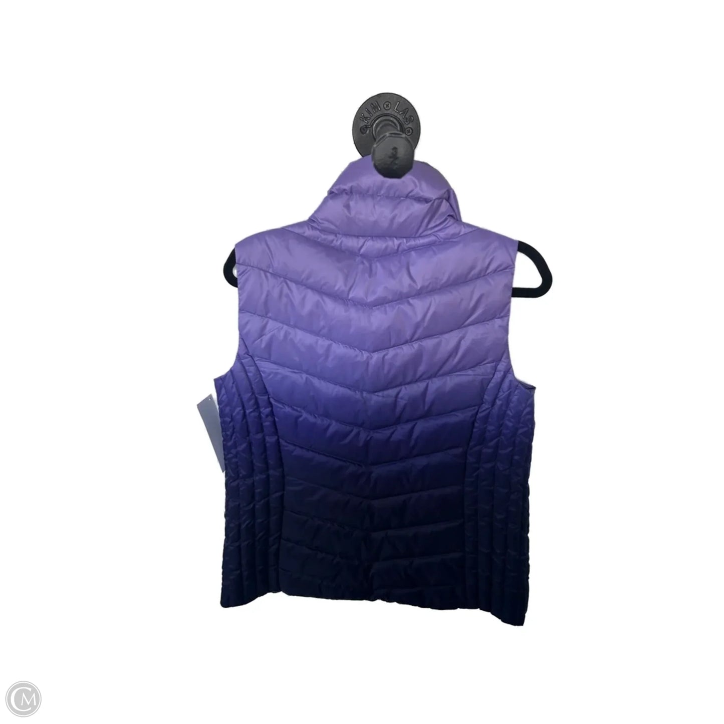 Vest Puffer & Quilted By Talbots In Purple, Size: S