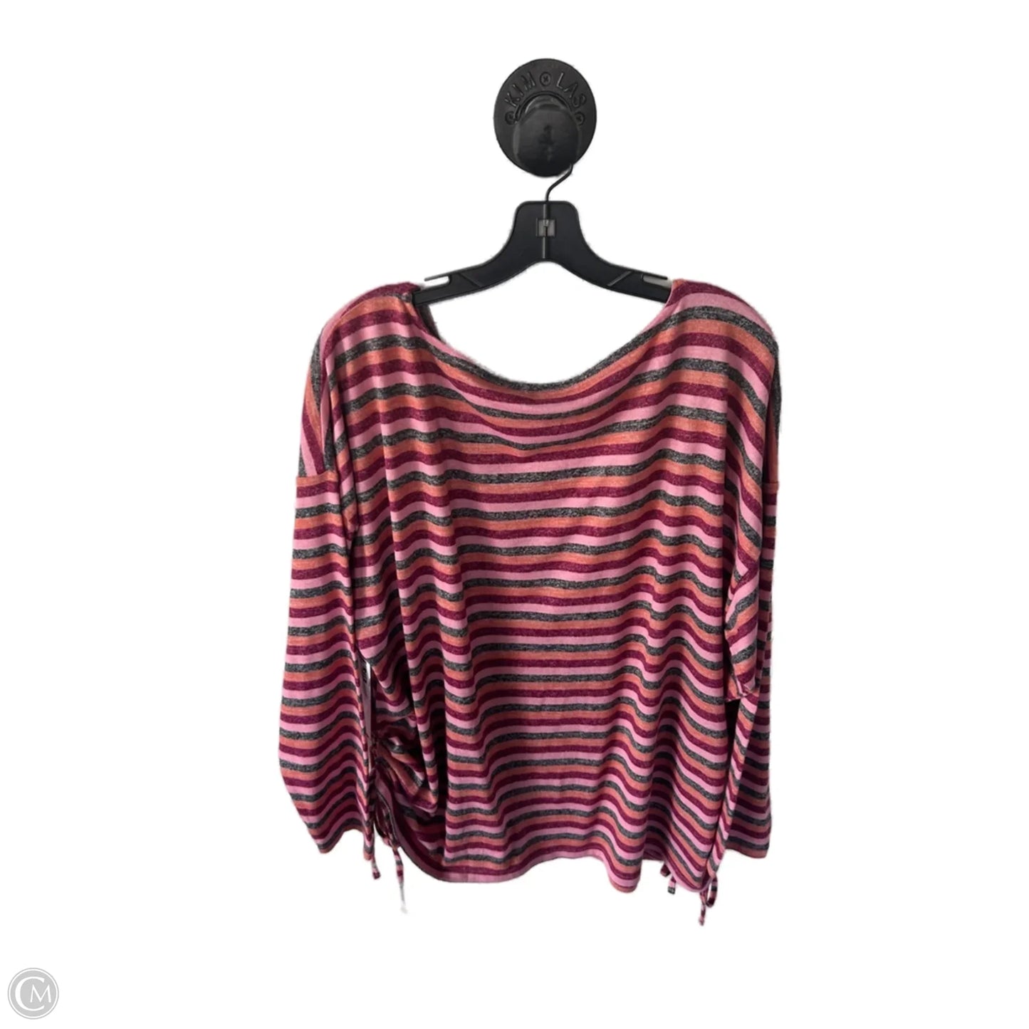 Top Long Sleeve By Lane Bryant In Pink, Size: 3x