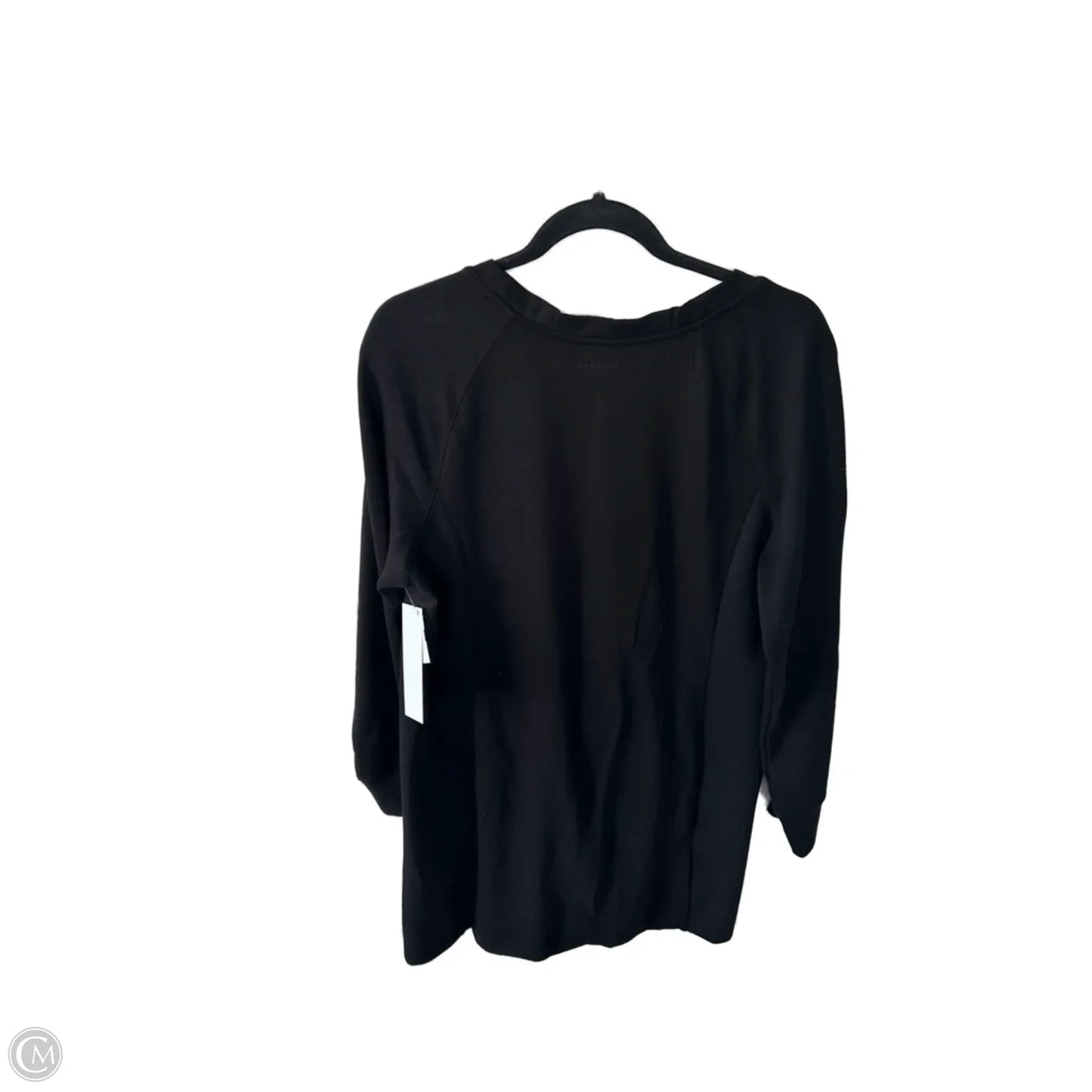 Sweatshirt Crewneck By Danskin In Black, Size: L