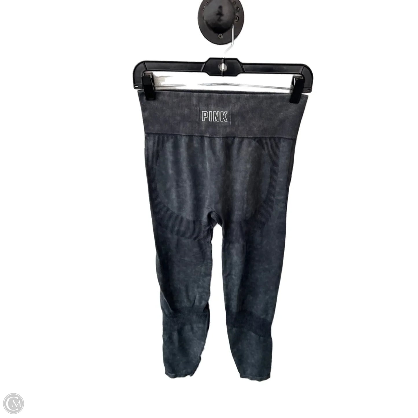 Athletic Leggings By Pink In Grey, Size: 8