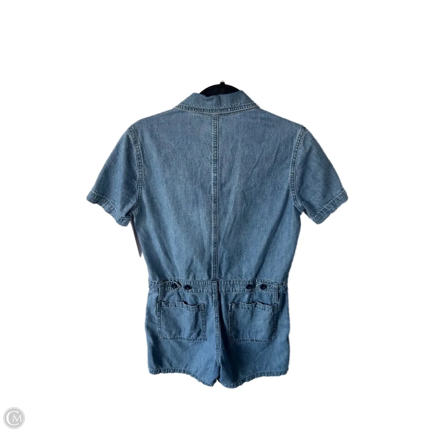 Romper By Lucky Brand In Blue Denim, Size: S