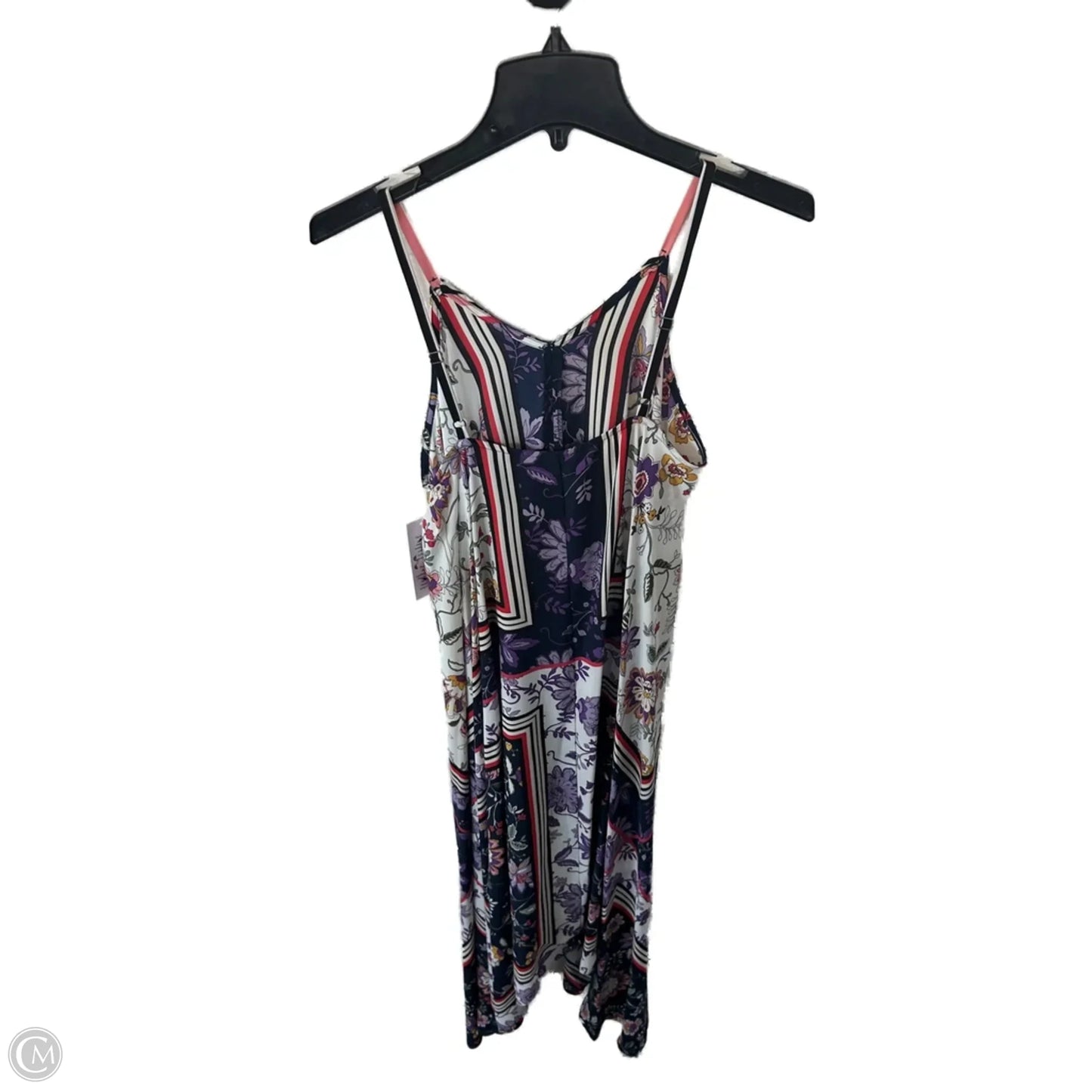 Dress Casual Maxi By Nanette By Nanette Lepore In Blue & White, Size: S