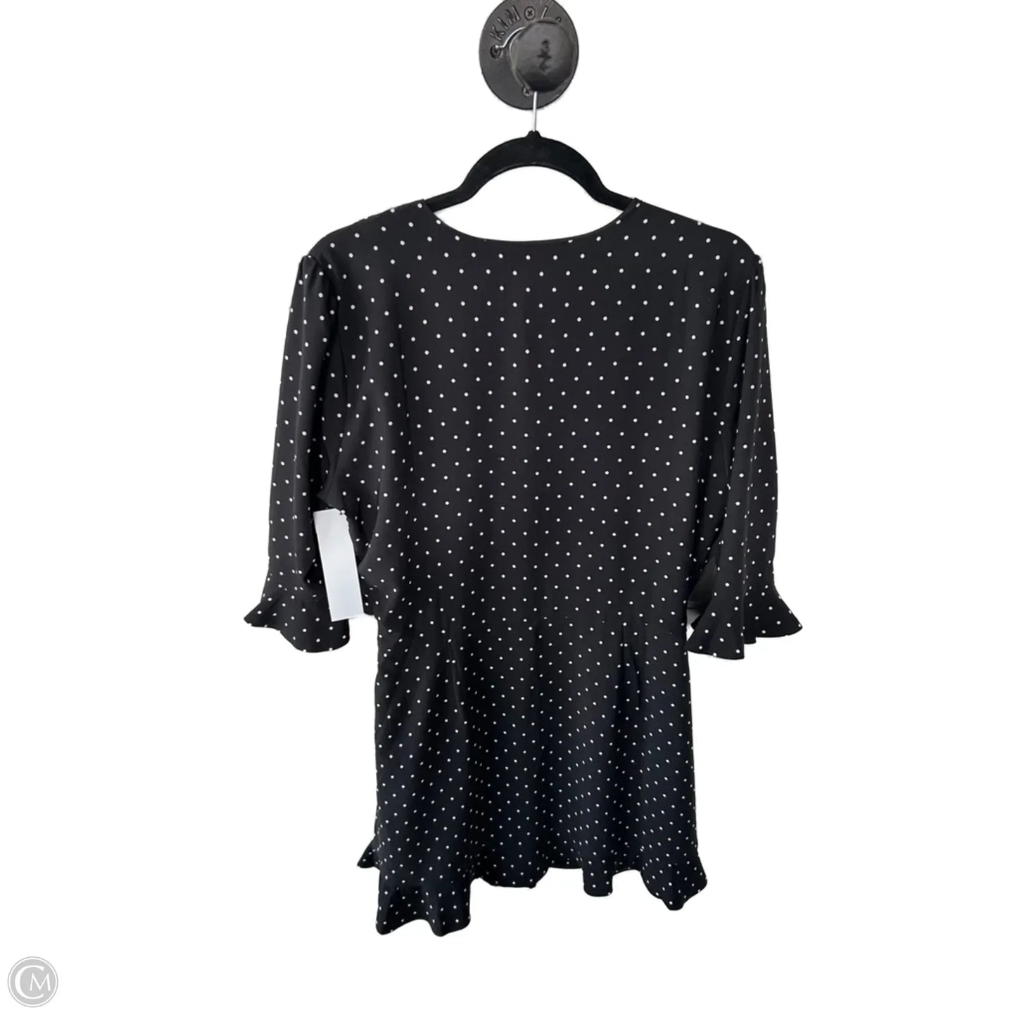 Dress Casual Short By Loft In Black & White, Size: L