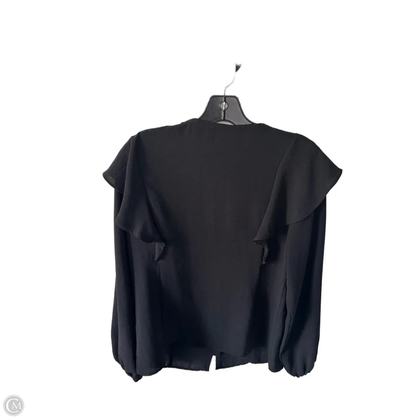 Top Long Sleeve By Nine West In Black, Size: M