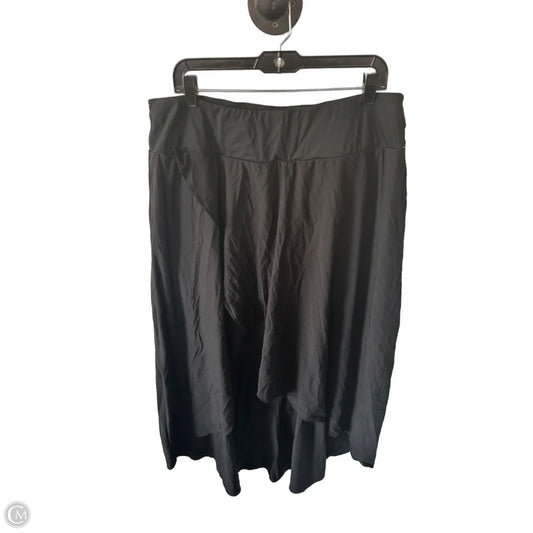 Skirt Maxi By Clothes Mentor In Black, Size: 18