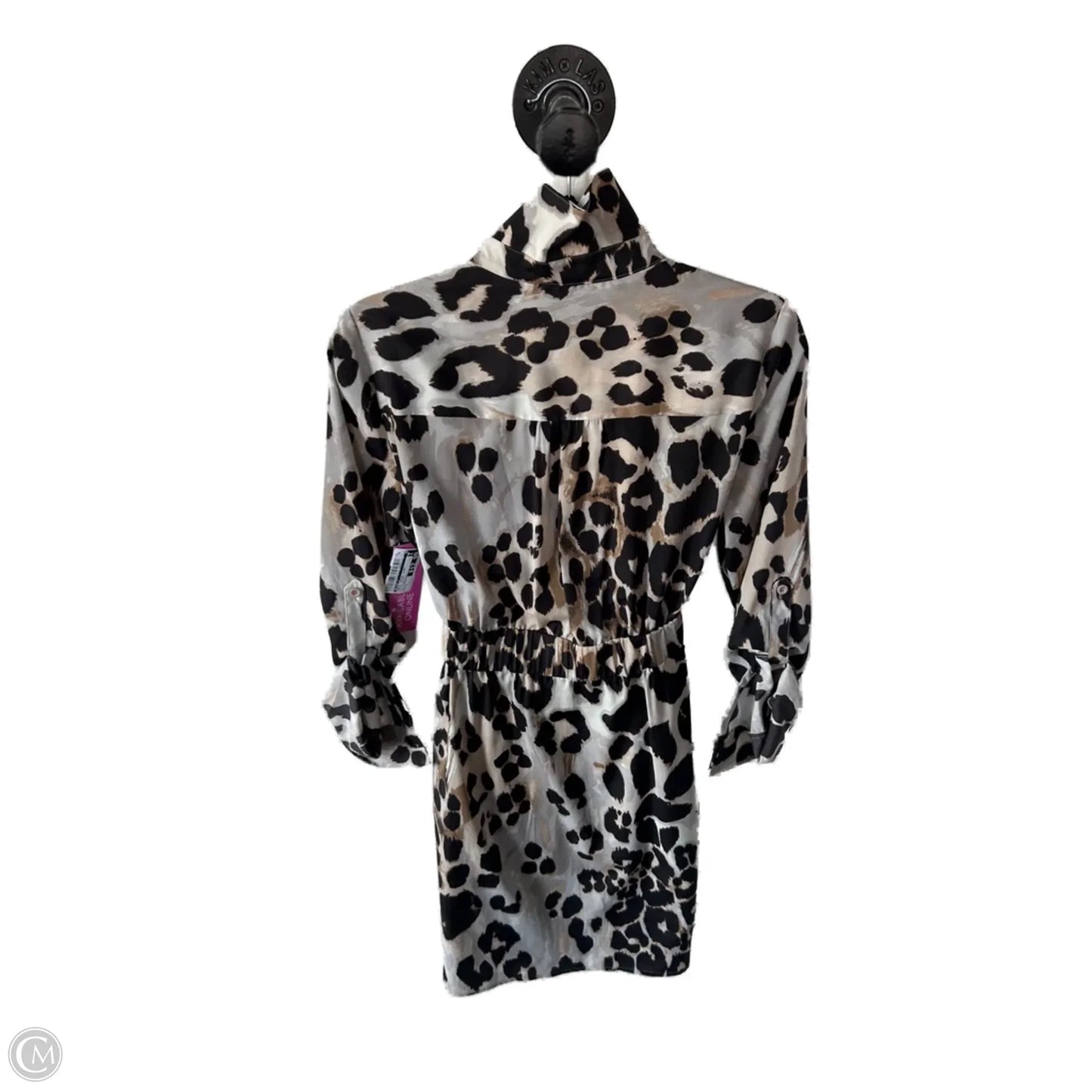 Dress Casual Short By Eliza J In Animal Print, Size: S