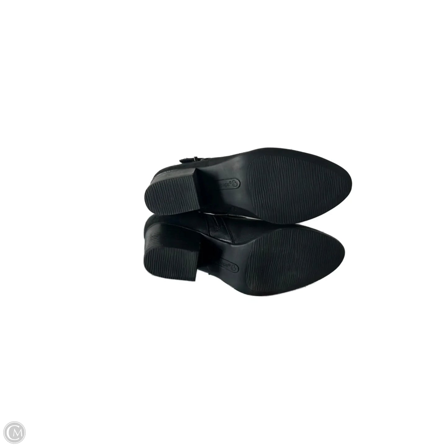 Boots Ankle Heels By Bare Traps In Black, Size: 10