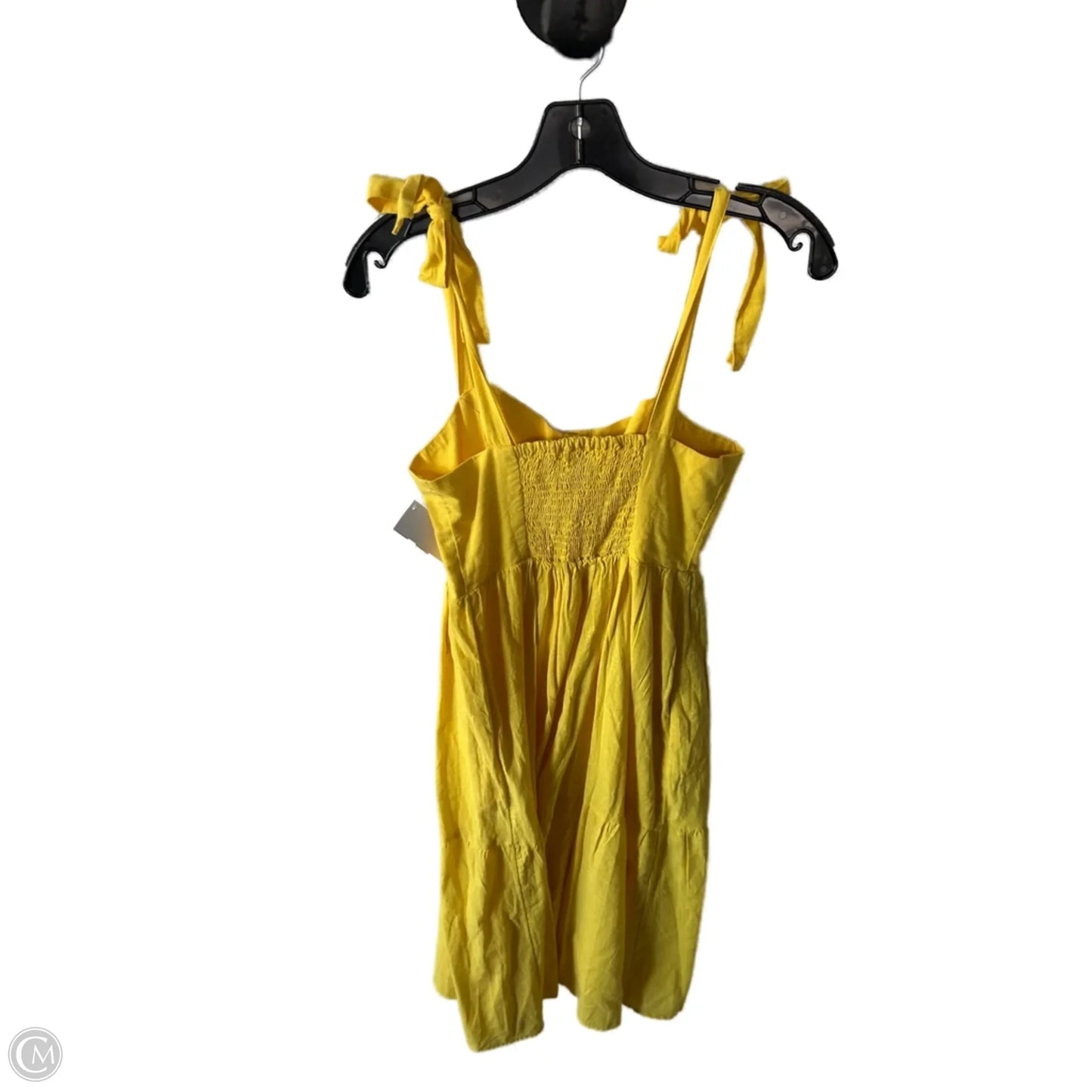 Dress Casual Midi By Urban Outfitters In Yellow, Size: Xs