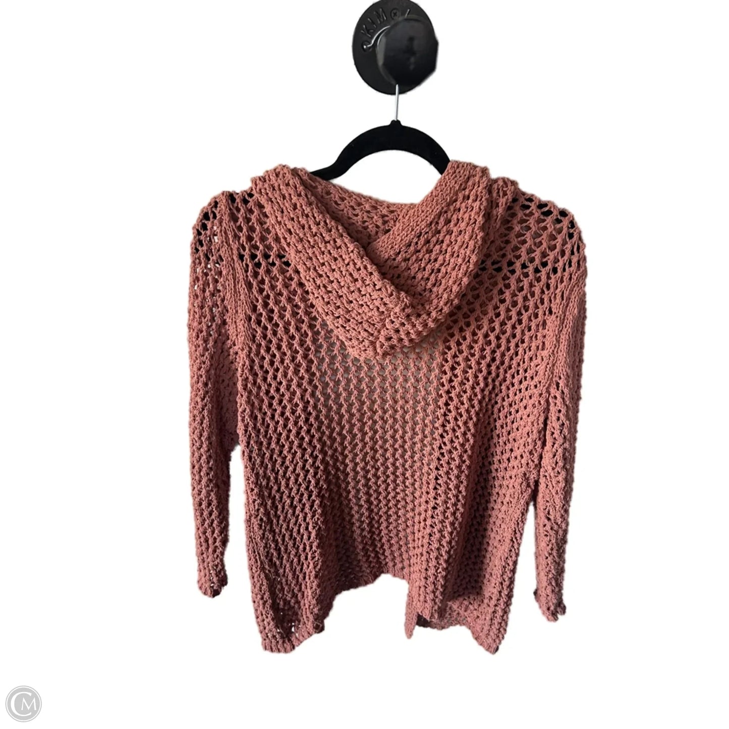 Sweater Cardigan By Nicole By Nicole Miller In Orange, Size: M