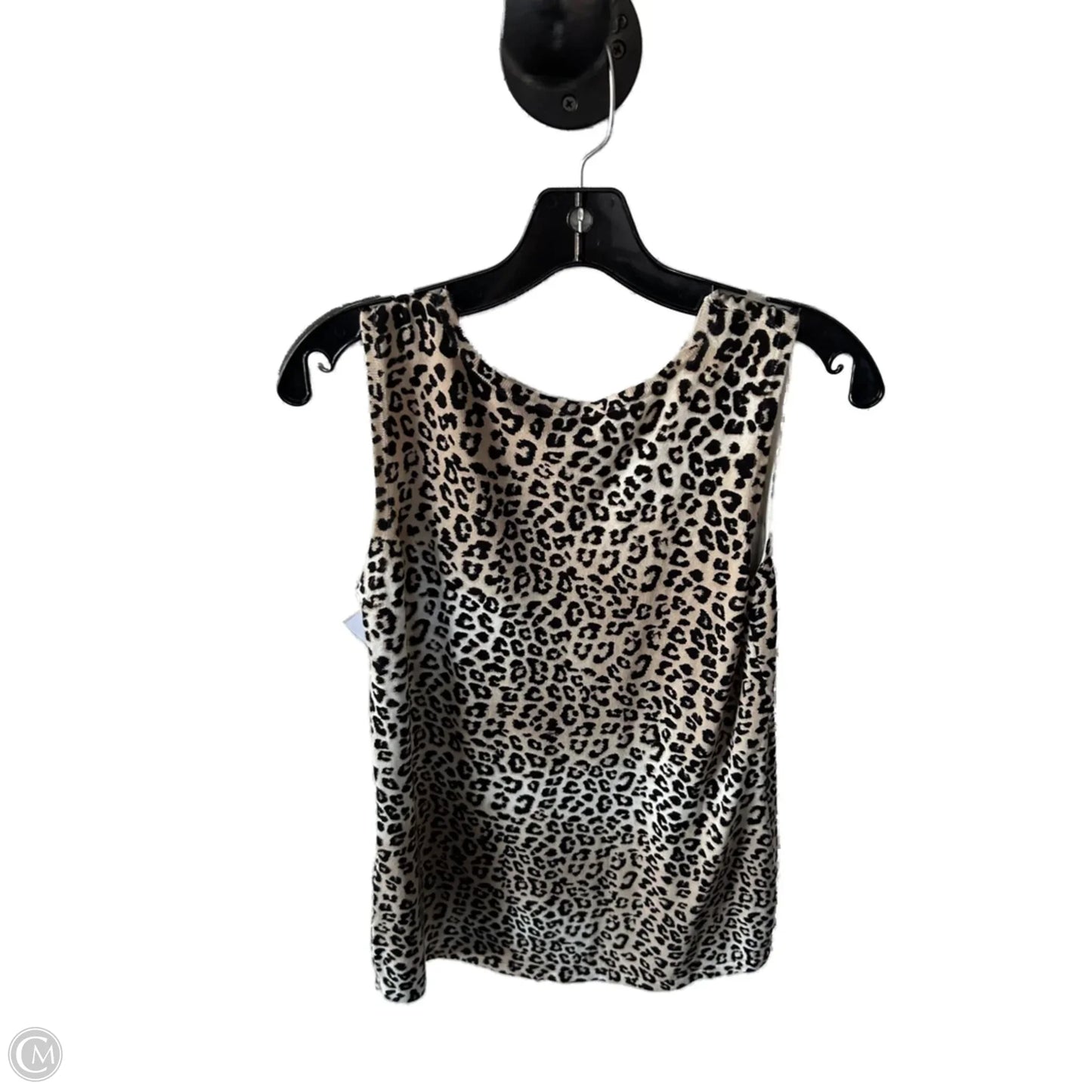 Top Sleeveless By Chicos In Animal Print, Size: S