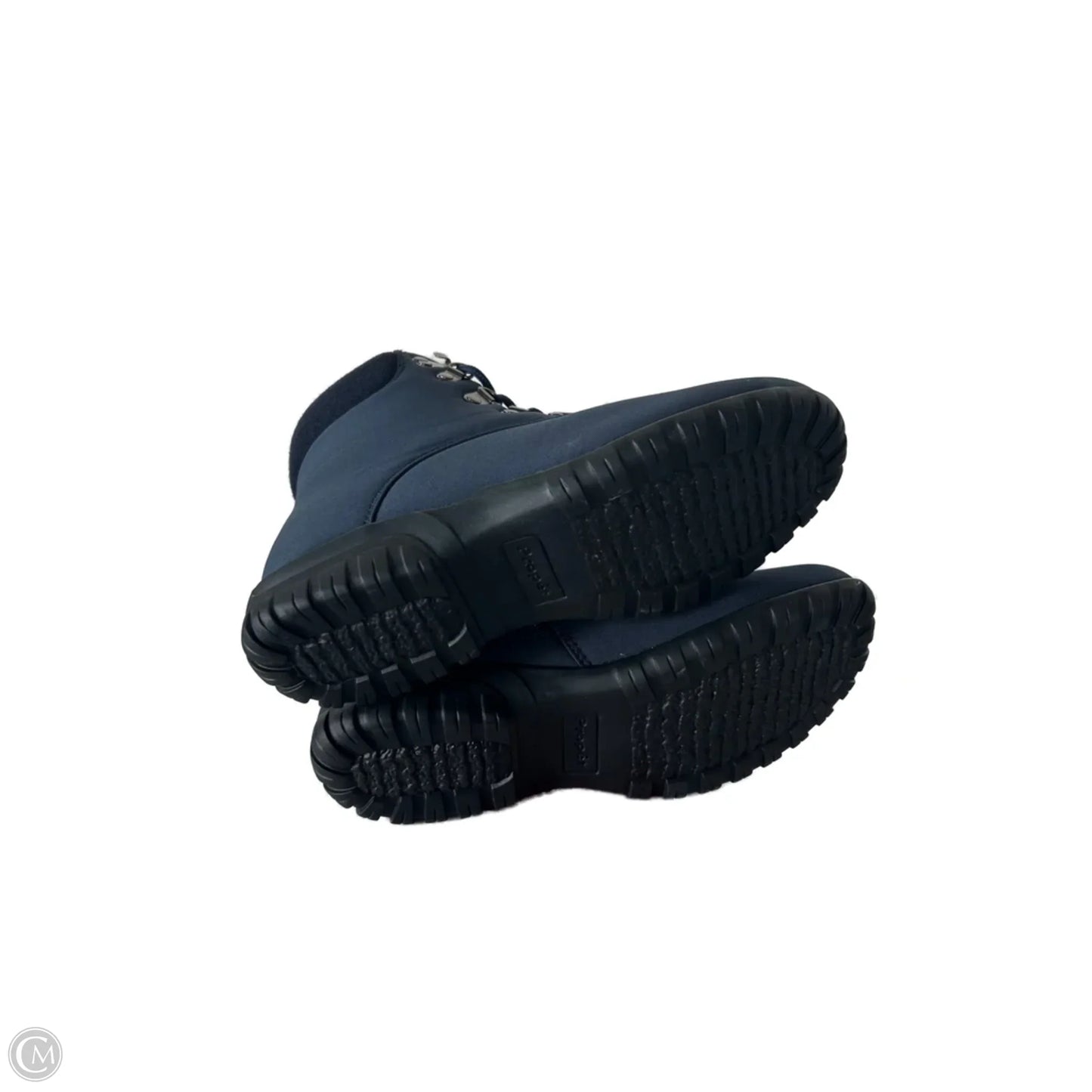 Boots Ankle Flats By Clothes Mentor In Blue, Size: 7