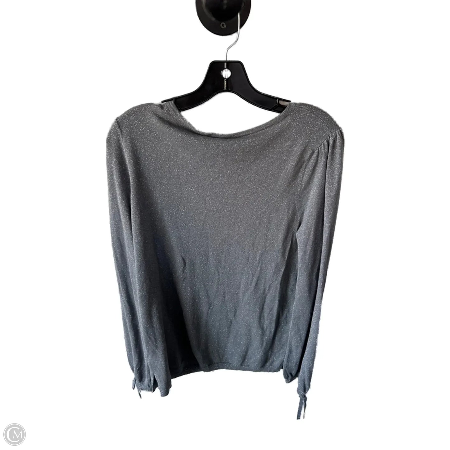Sweater By Worthington In Silver, Size: L