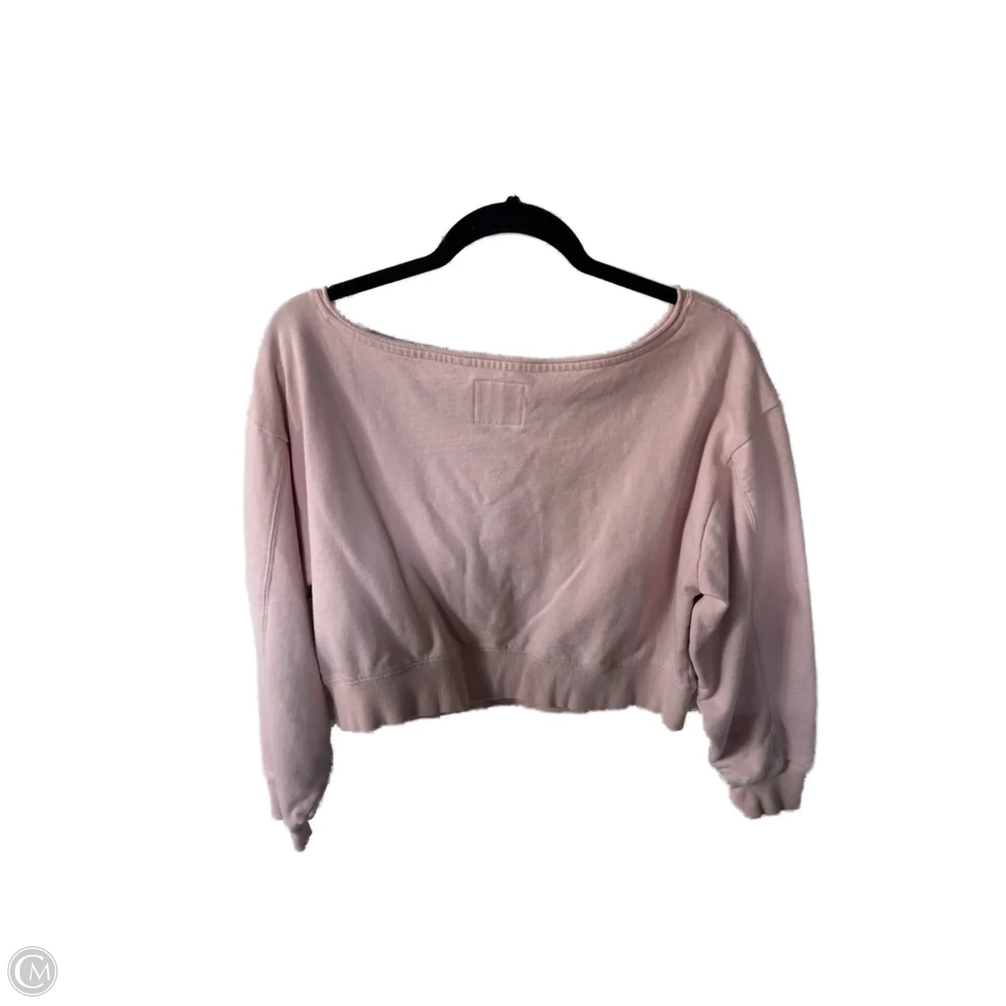 Sweatshirt Crewneck By Cmc In Pink, Size: M