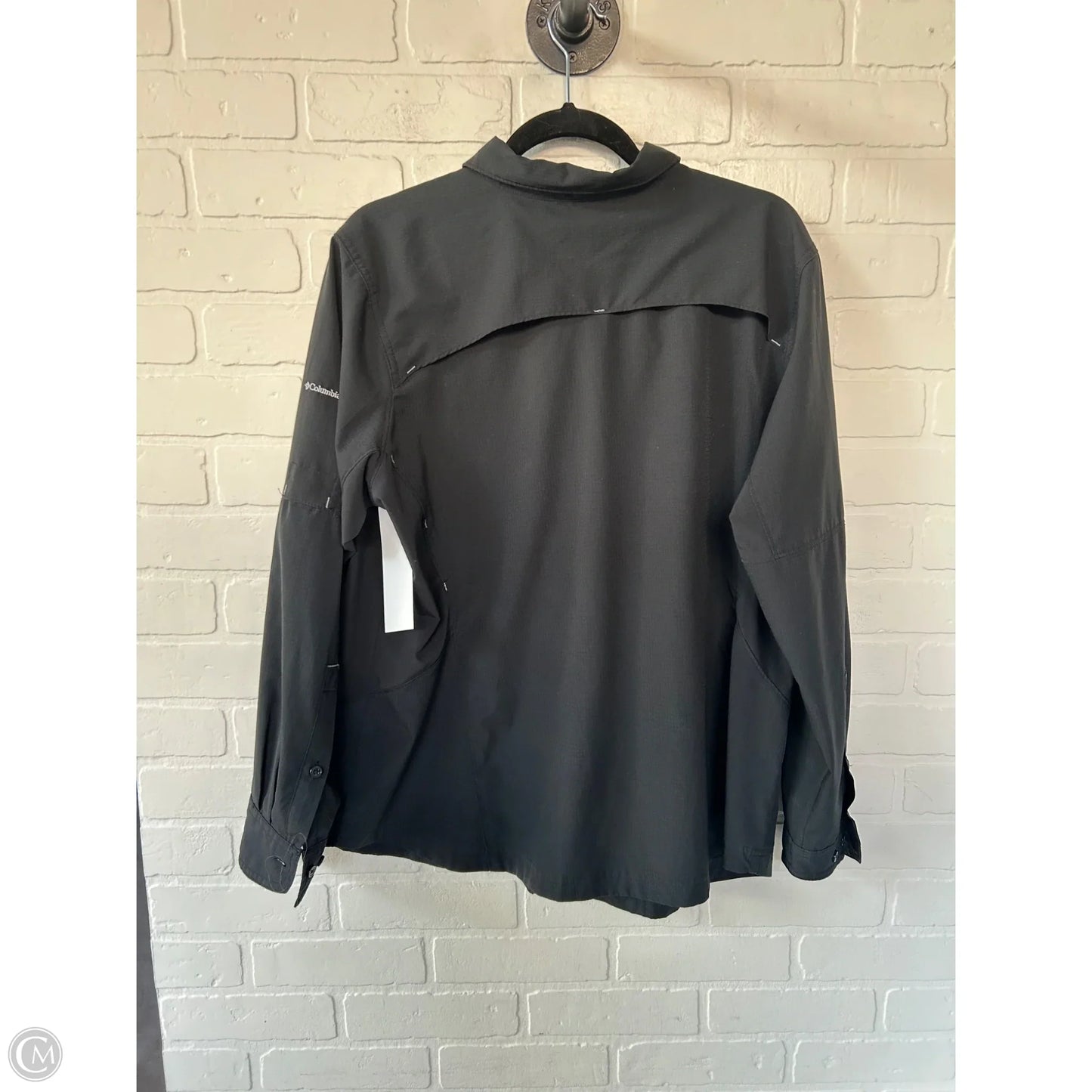 Top Long Sleeve By Columbia In Black, Size: 2x