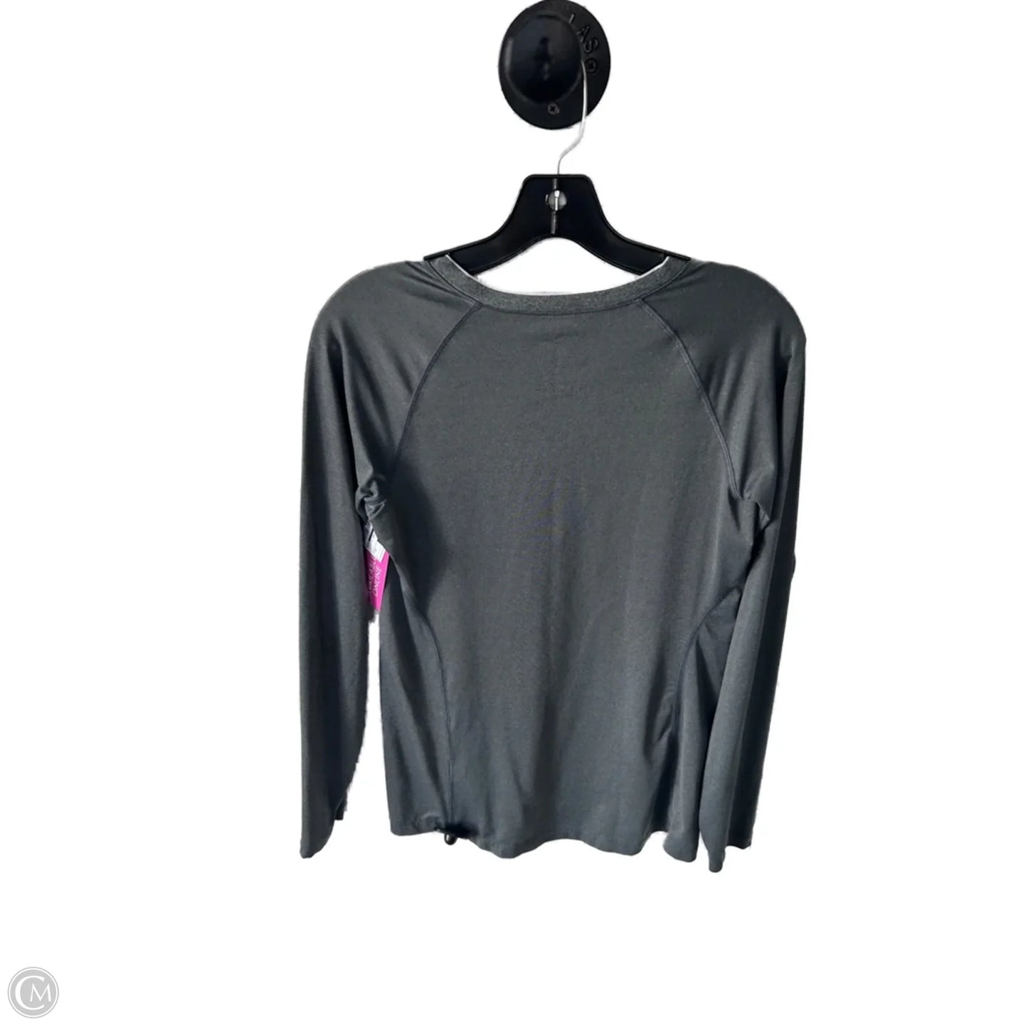 Athletic Sweatshirt Crewneck By Nike In Grey, Size: M