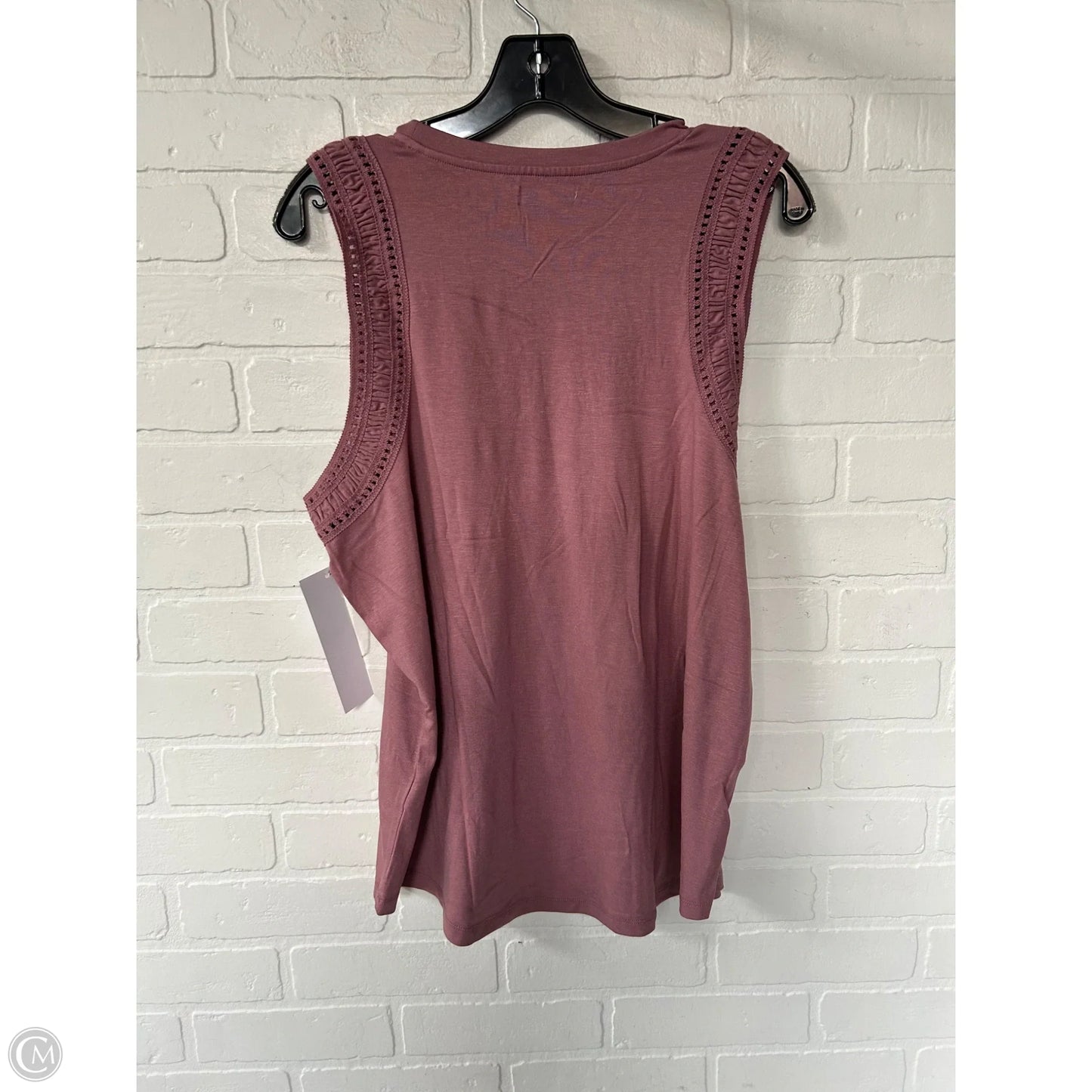 Top Sleeveless By Maurices In Pink, Size: Xl
