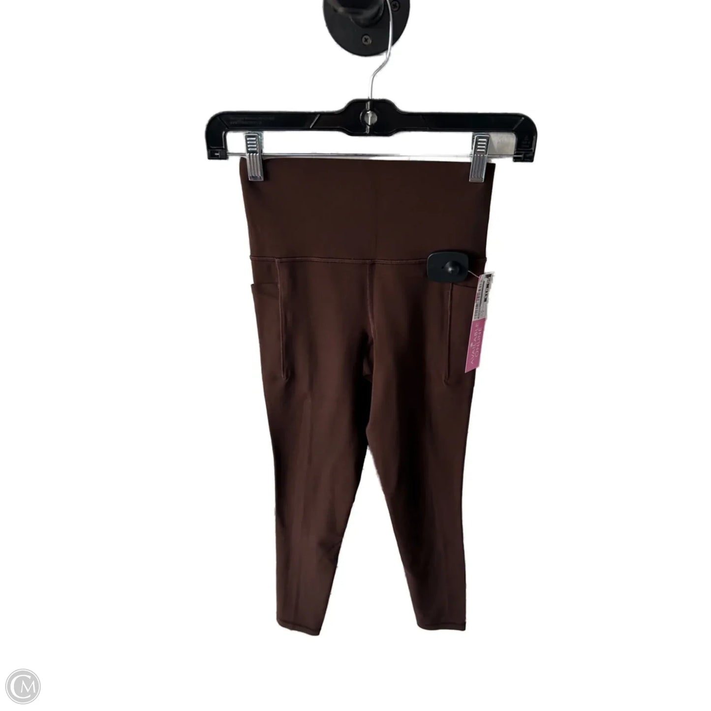 Athletic Leggings By Athleta In Brown, Size: 0