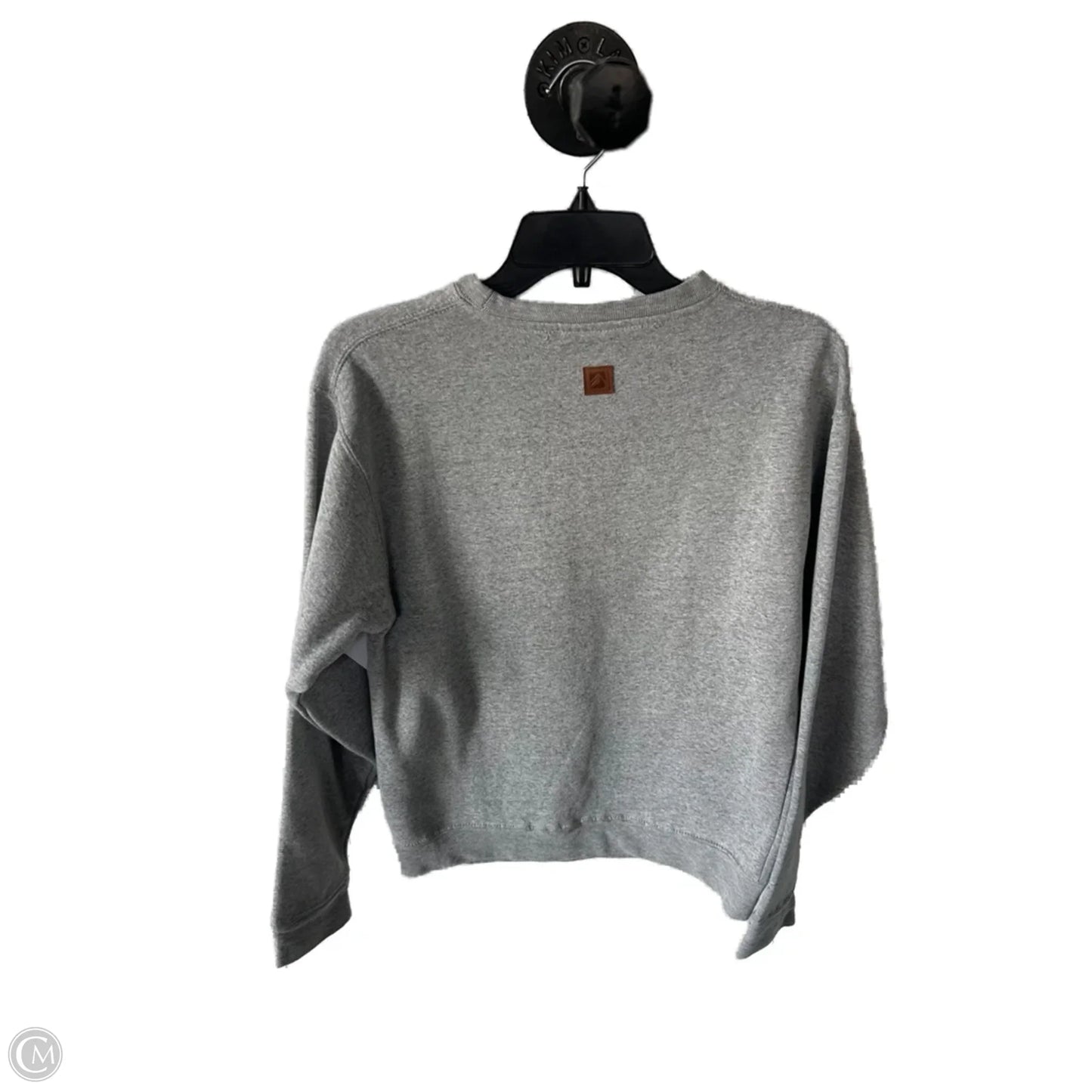 Sweatshirt Crewneck By Clothes Mentor In Grey, Size: S