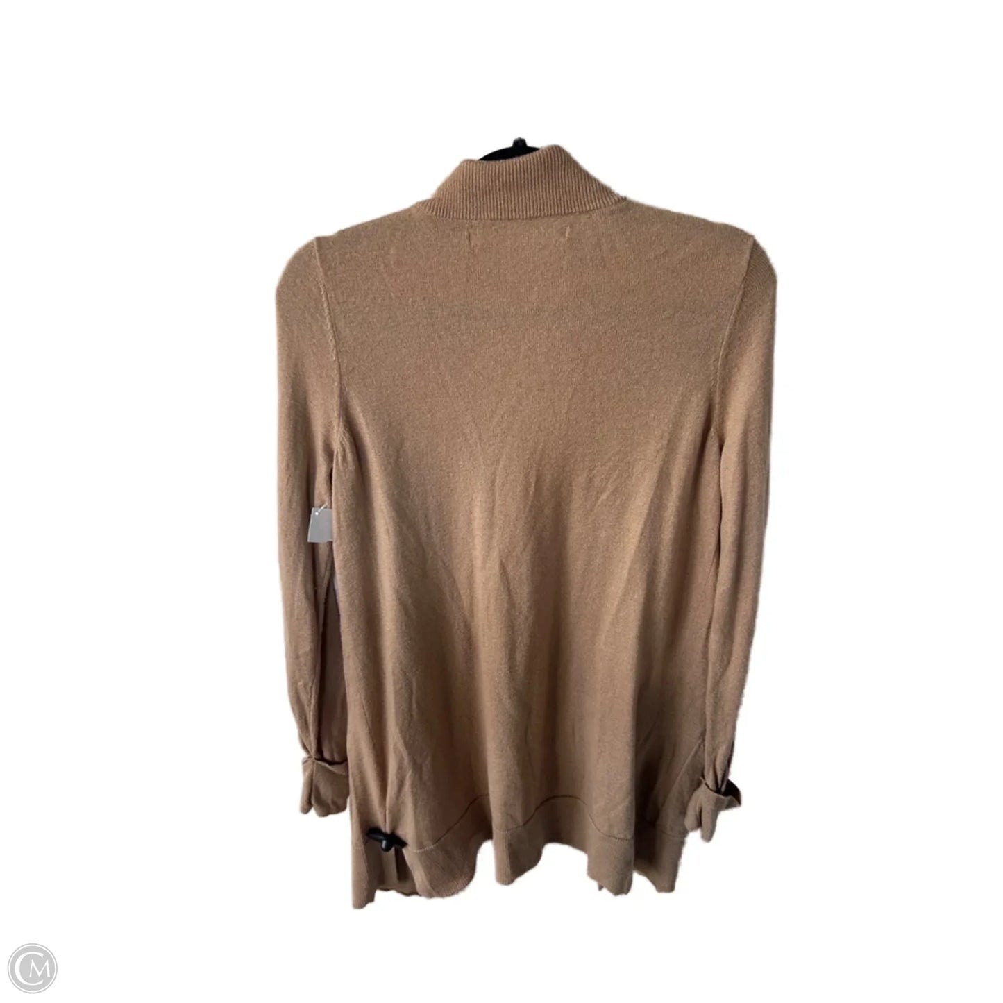 Sweater Cardigan By Max Studio In Tan, Size: M