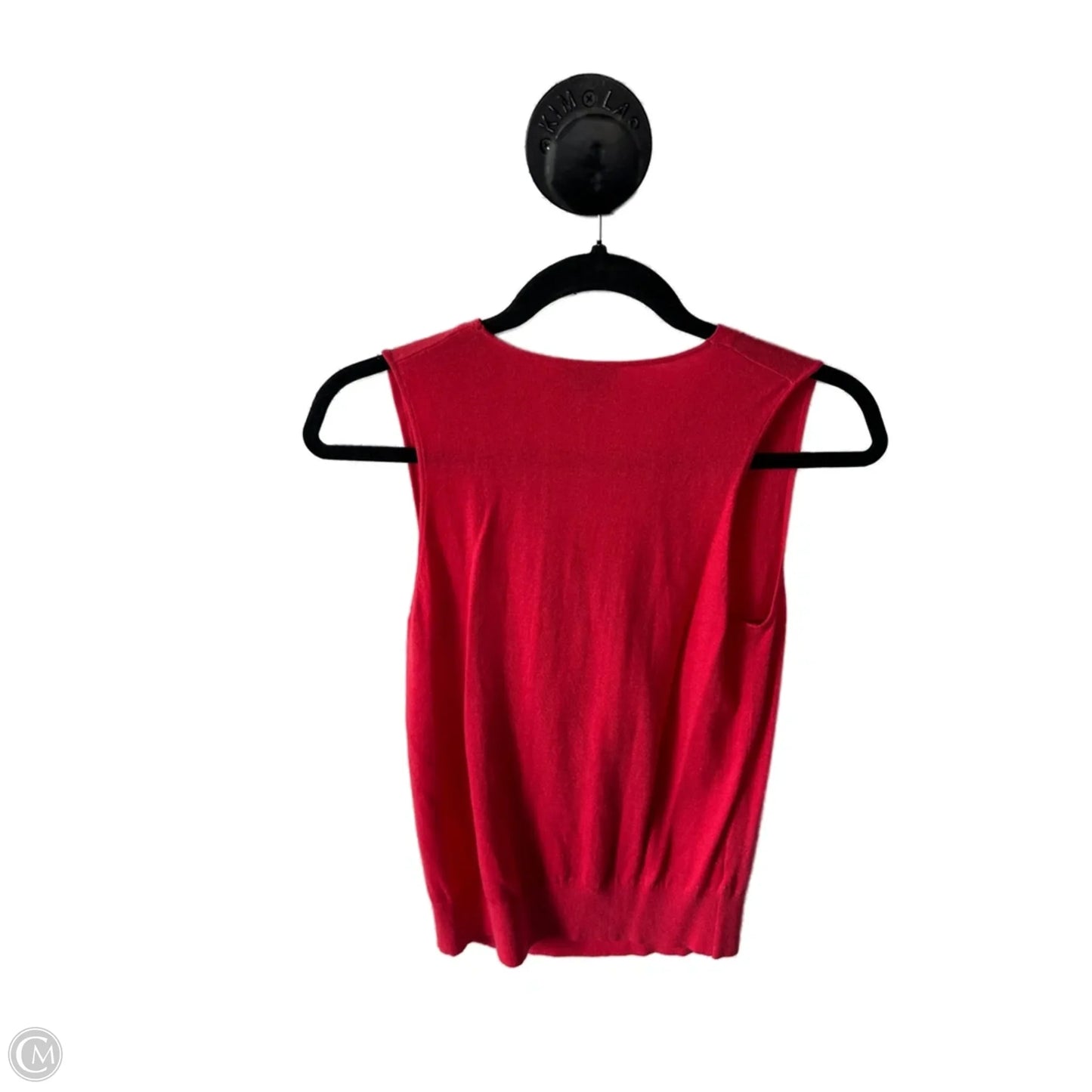 Vest Sweater By Ann Taylor In Pink, Size: S