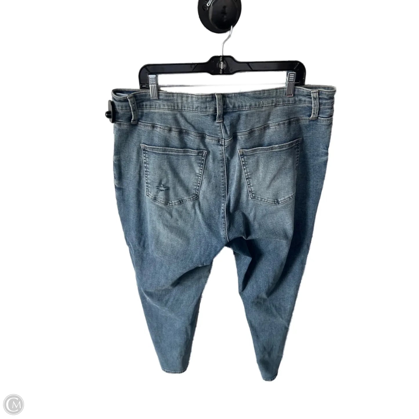 Jeans Skinny By Pistola In Blue Denim, Size: 18