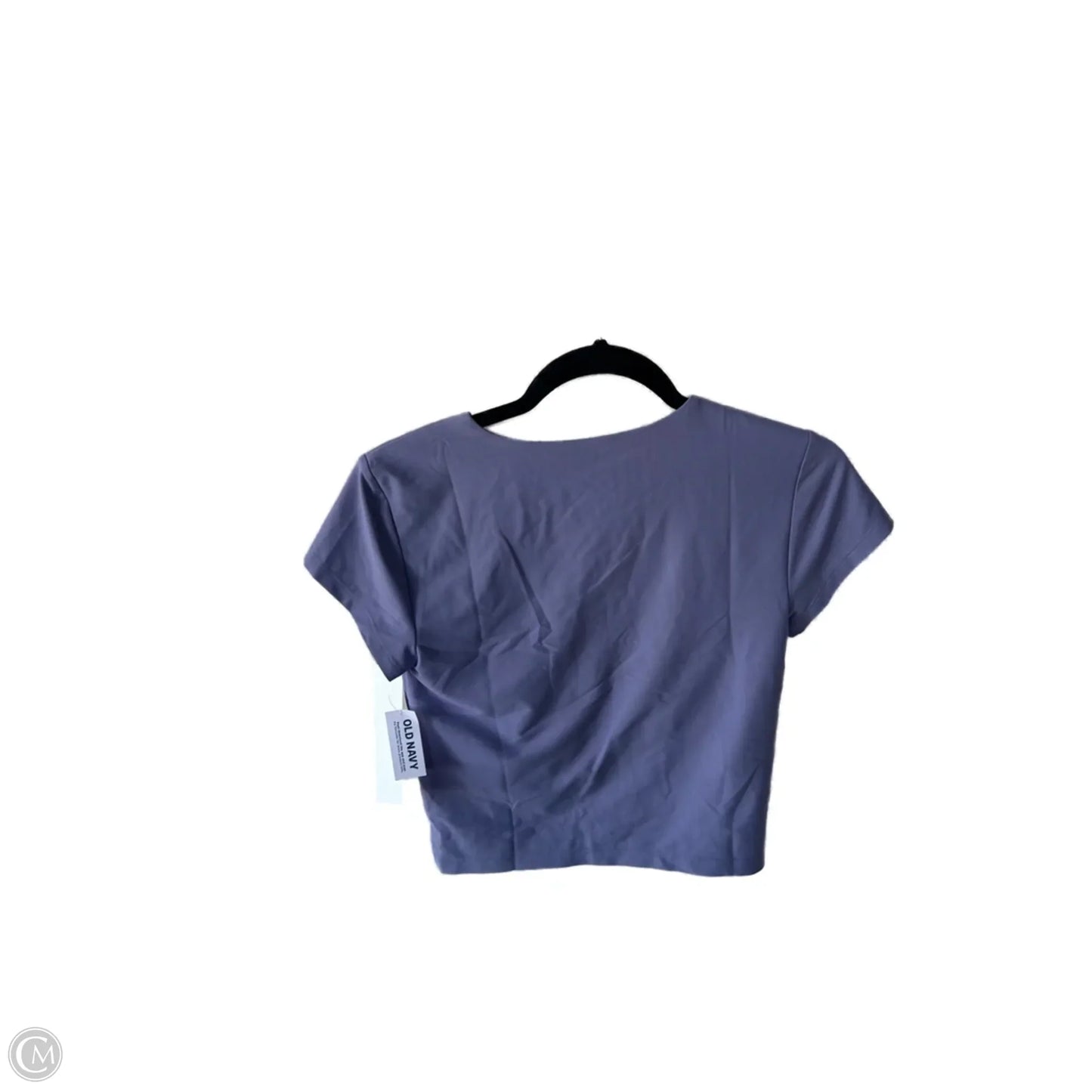 Athletic Top Short Sleeve By Old Navy In Purple, Size: M